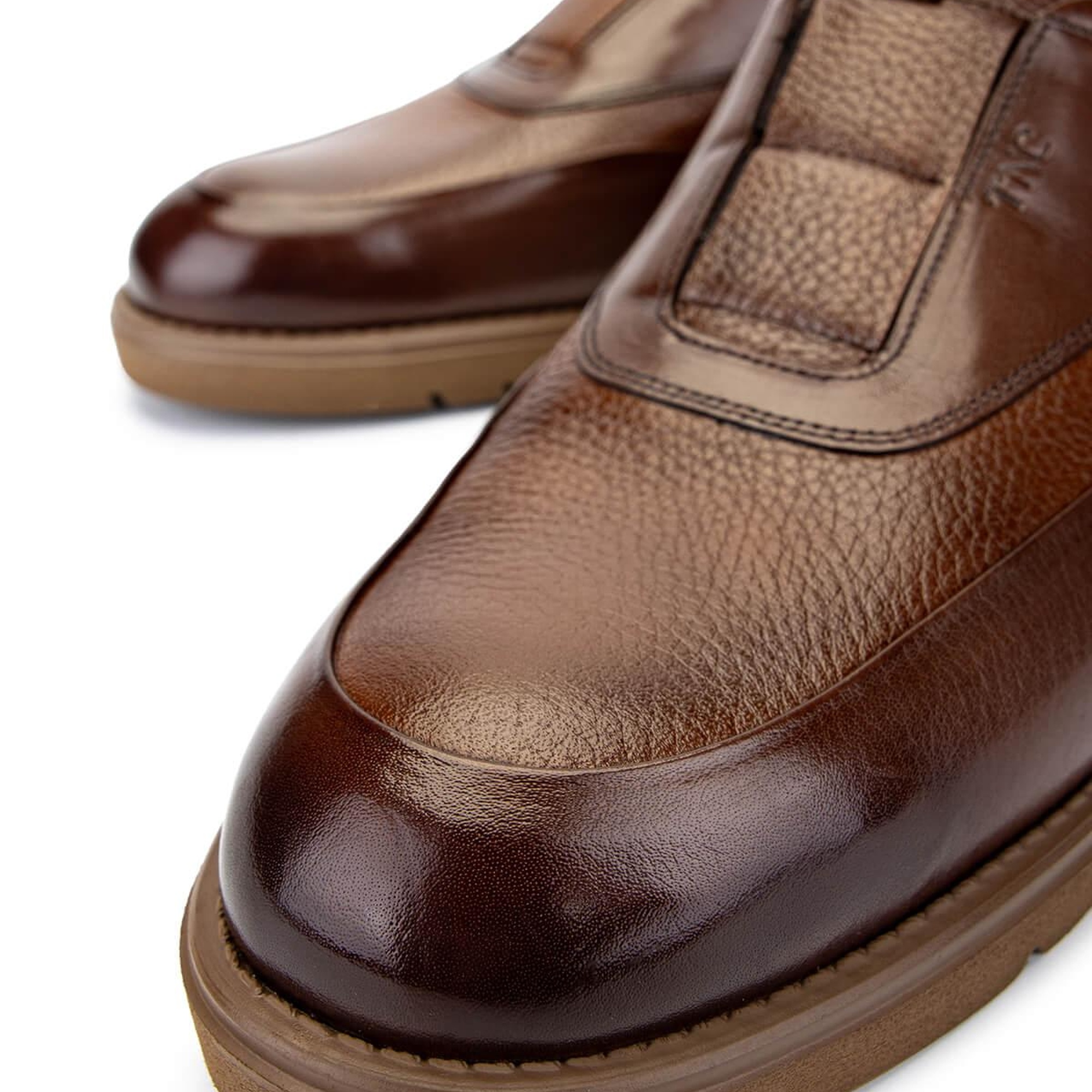 Tamer Tanca Erkek Hakiki Deri Taba Casual Ayakkabı