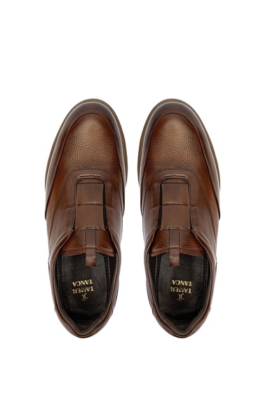  Tamer Tanca Erkek Hakiki Deri Taba Casual Ayakkabı