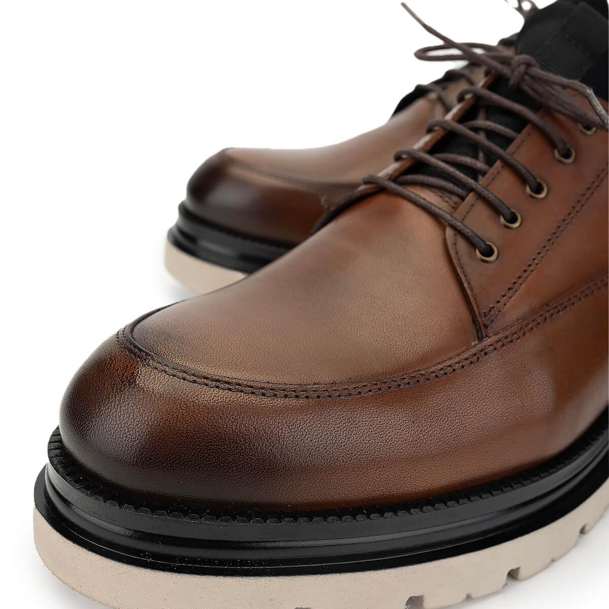 Tamer Tanca Erkek Hakiki Deri Taba Casual Ayakkabı