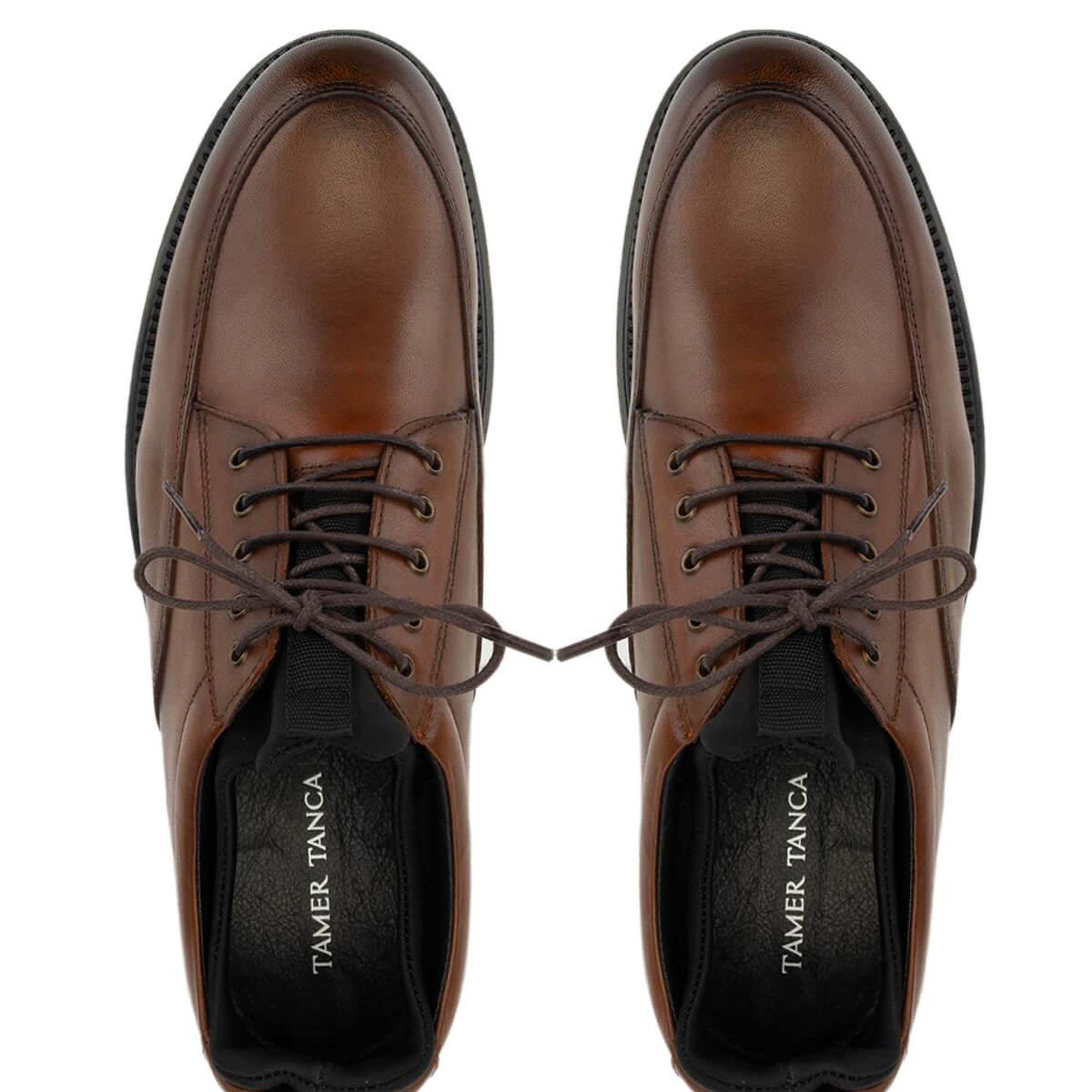 Tamer Tanca Erkek Hakiki Deri Taba Casual Ayakkabı