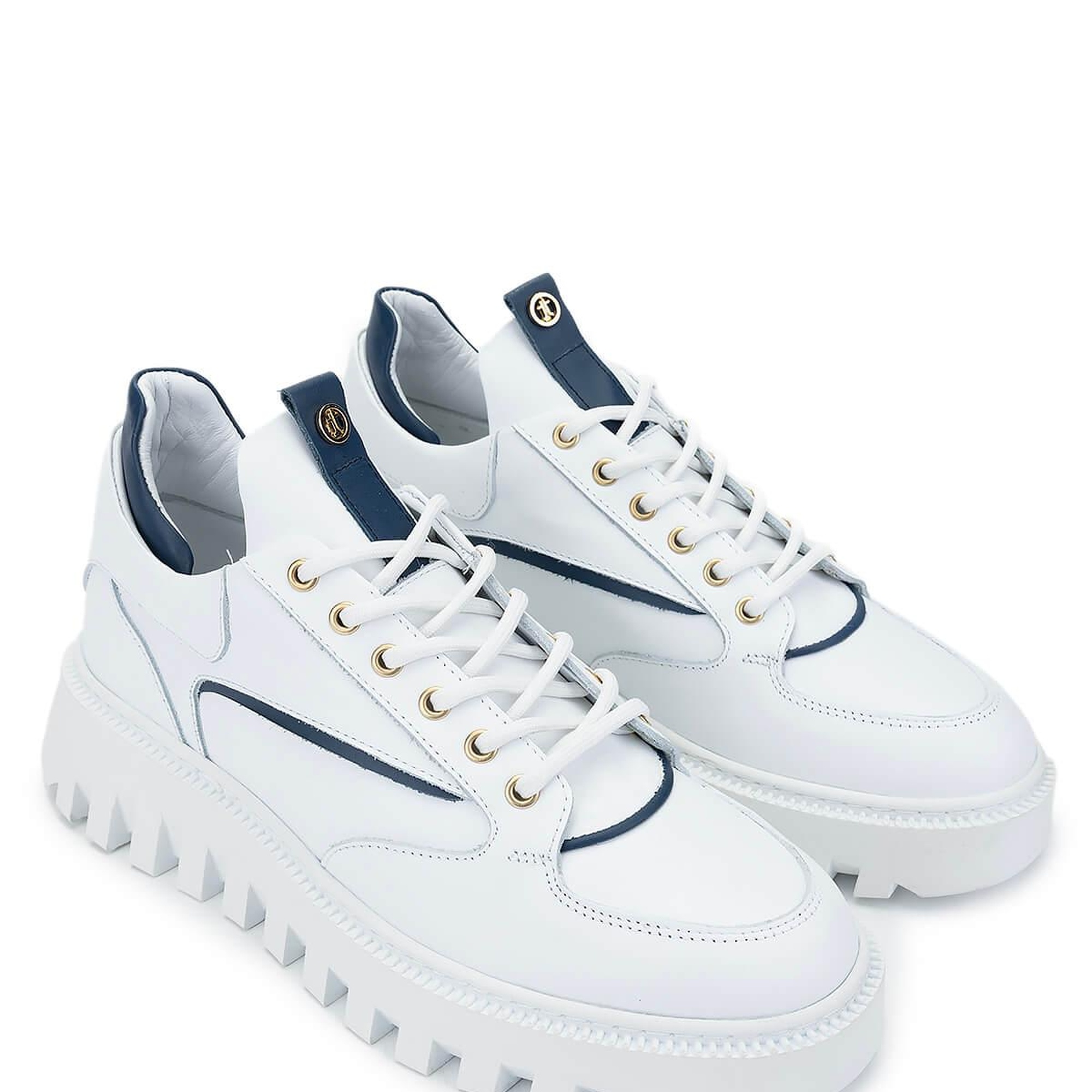 Tamer Tanca Erkek Hakiki Deri Beyaz Casual Ayakkabı