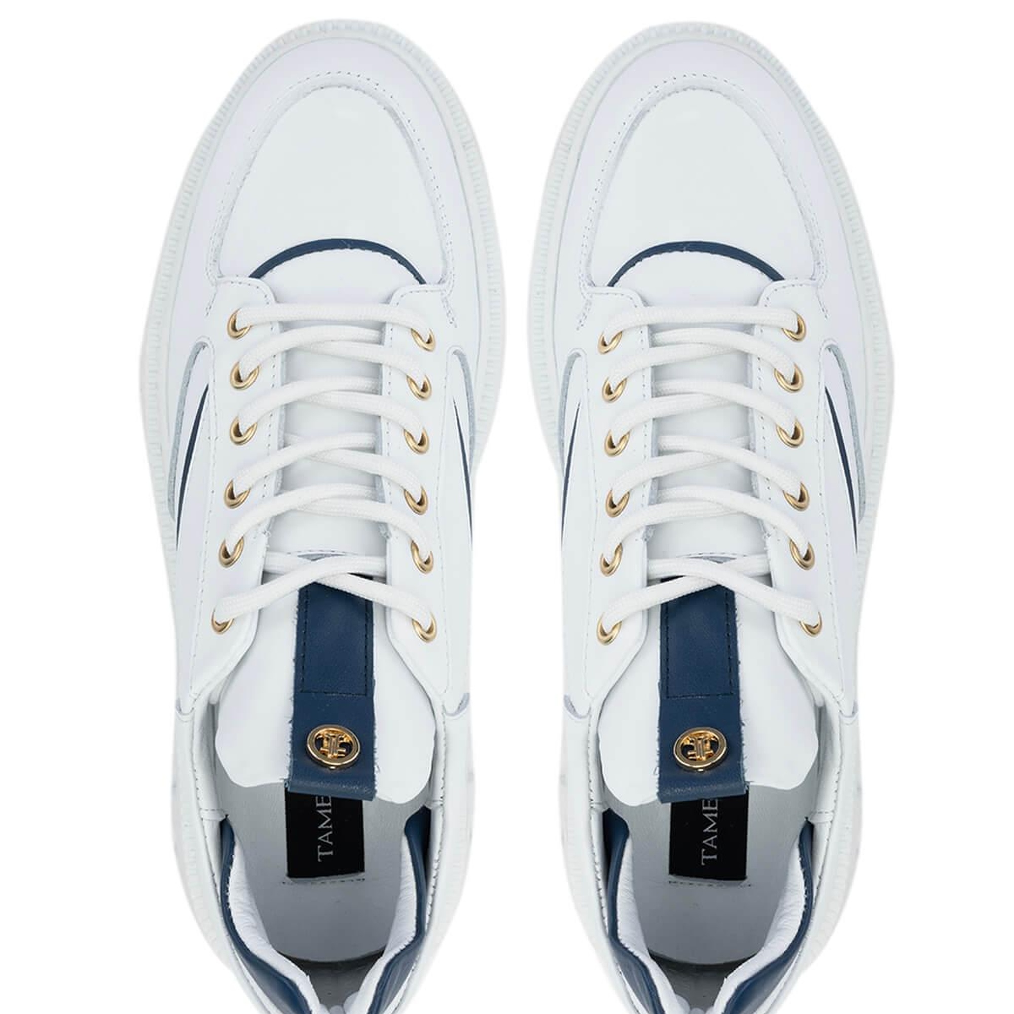 Tamer Tanca Erkek Hakiki Deri Beyaz Casual Ayakkabı