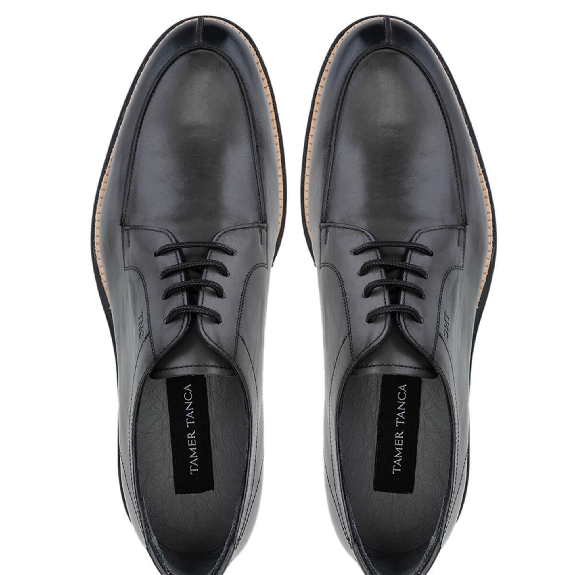 Tamer Tanca Erkek Hakiki Deri Gri Casual Ayakkabı