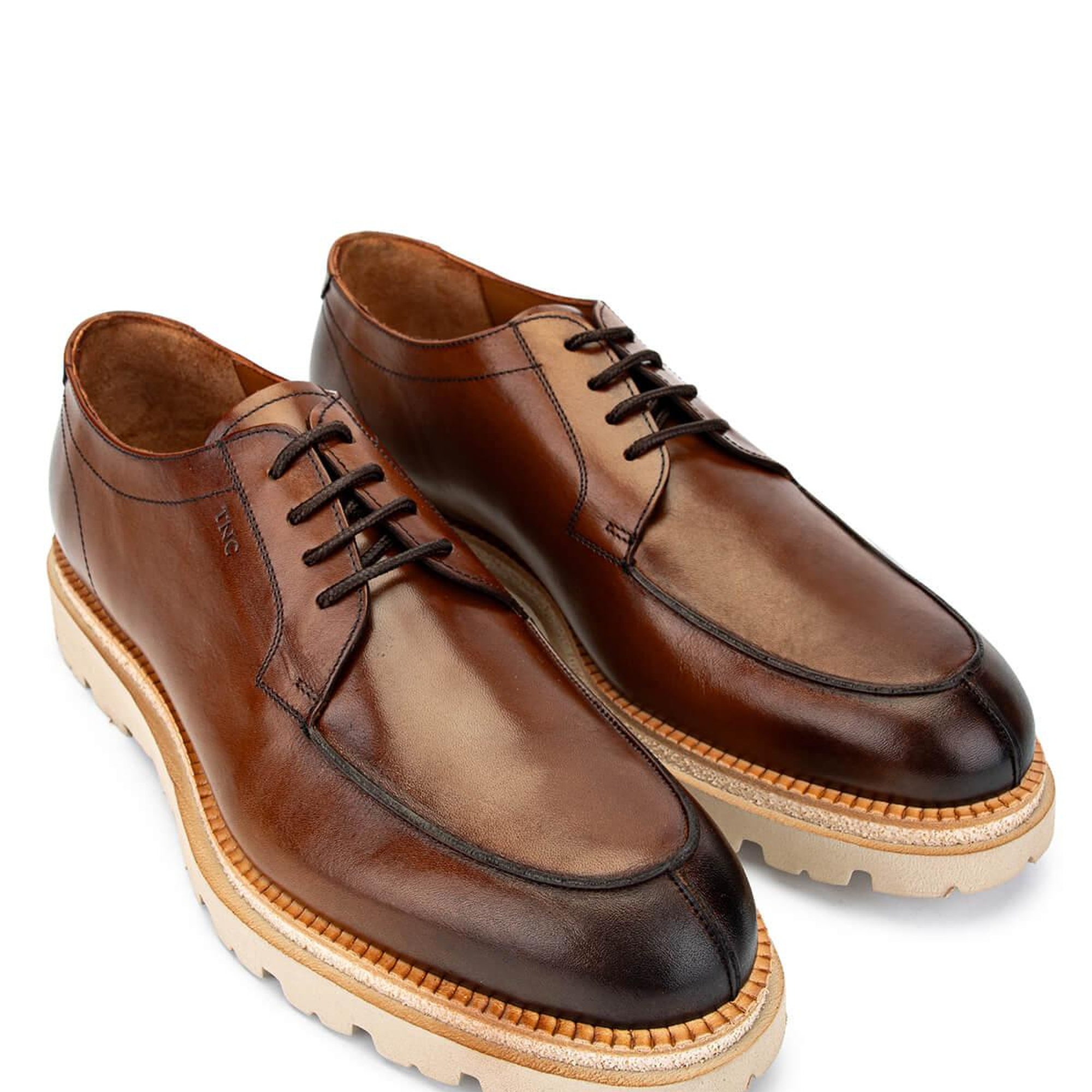 Tamer Tanca Erkek Hakiki Deri Taba Casual Ayakkabı