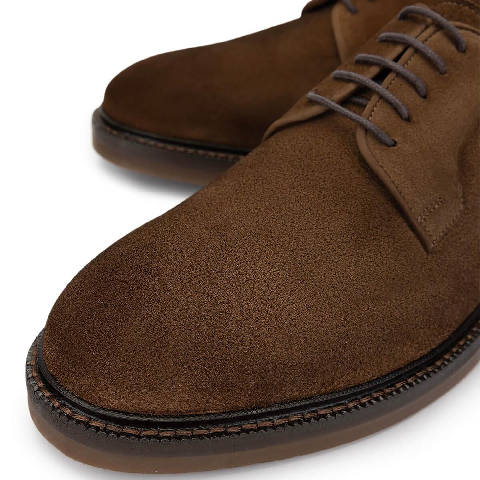 Tamer Tanca Erkek Hakiki Deri Tütün Süet Casual Ayakkabı