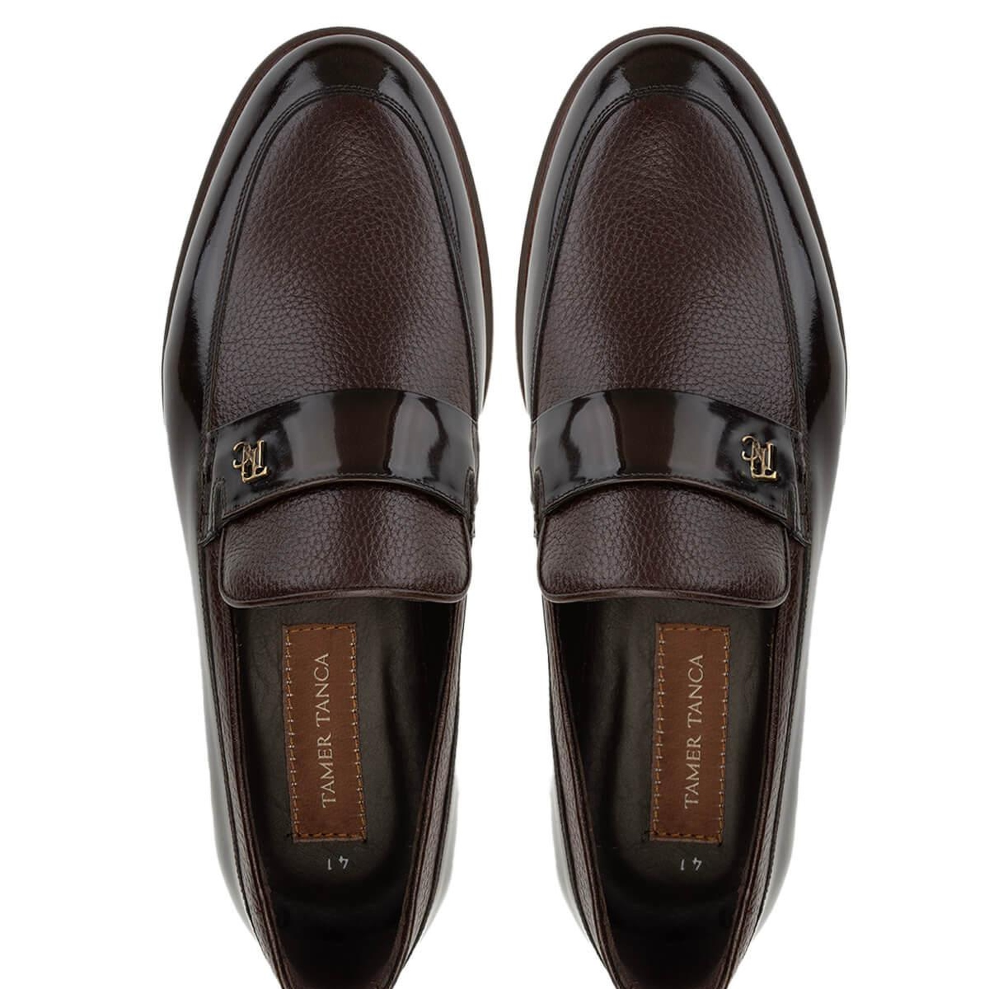 Tamer Tanca Erkek Hakiki Deri Kahverengi Açma Casual Ayakkabı