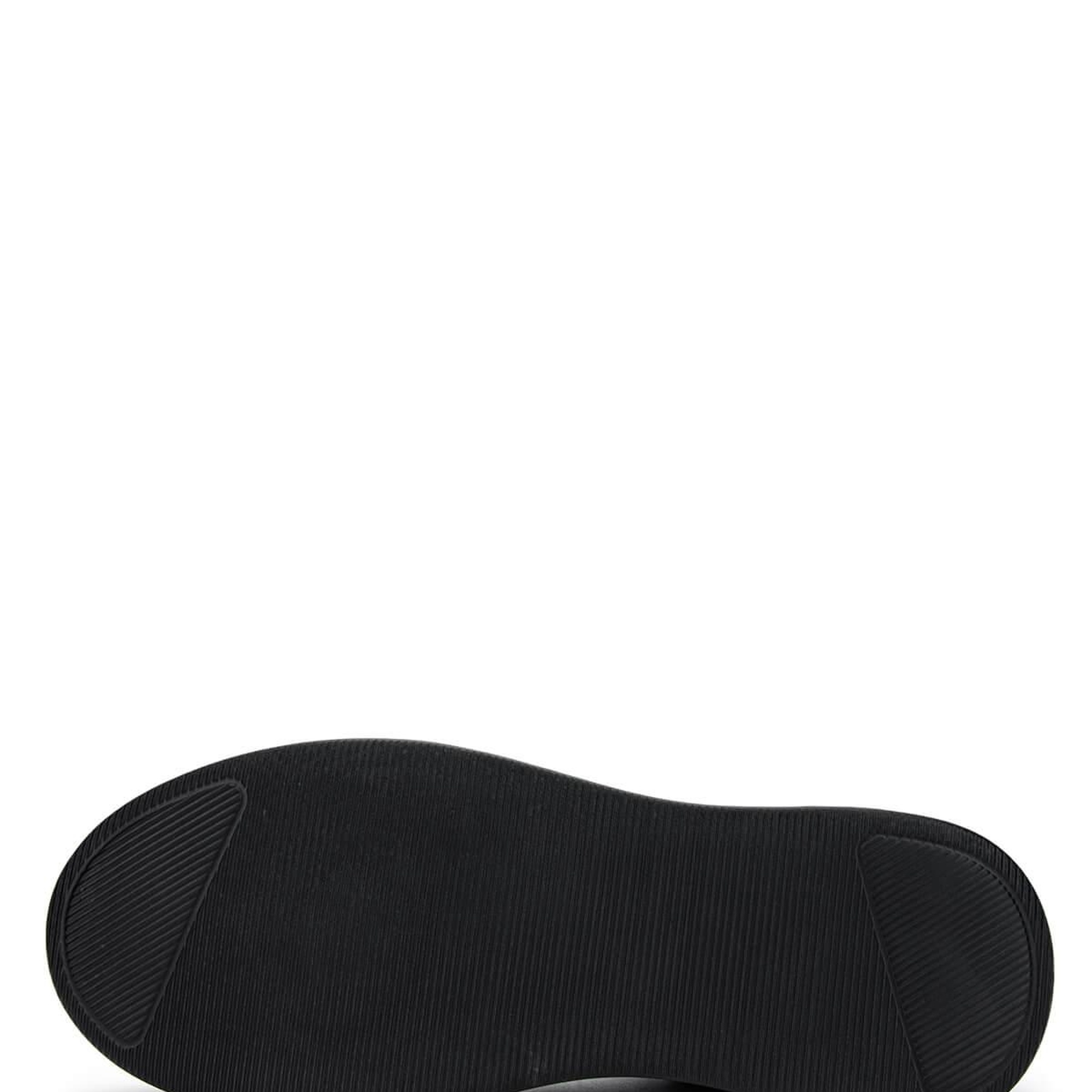 Tamer Tanca Erkek Hakiki Deri Siyah Floter Sneakers & Spor Ayakkabı