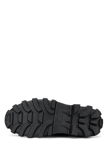  Tamer Tanca Erkek Hakiki Deri Siyah Sneakers & Spor Ayakkabı