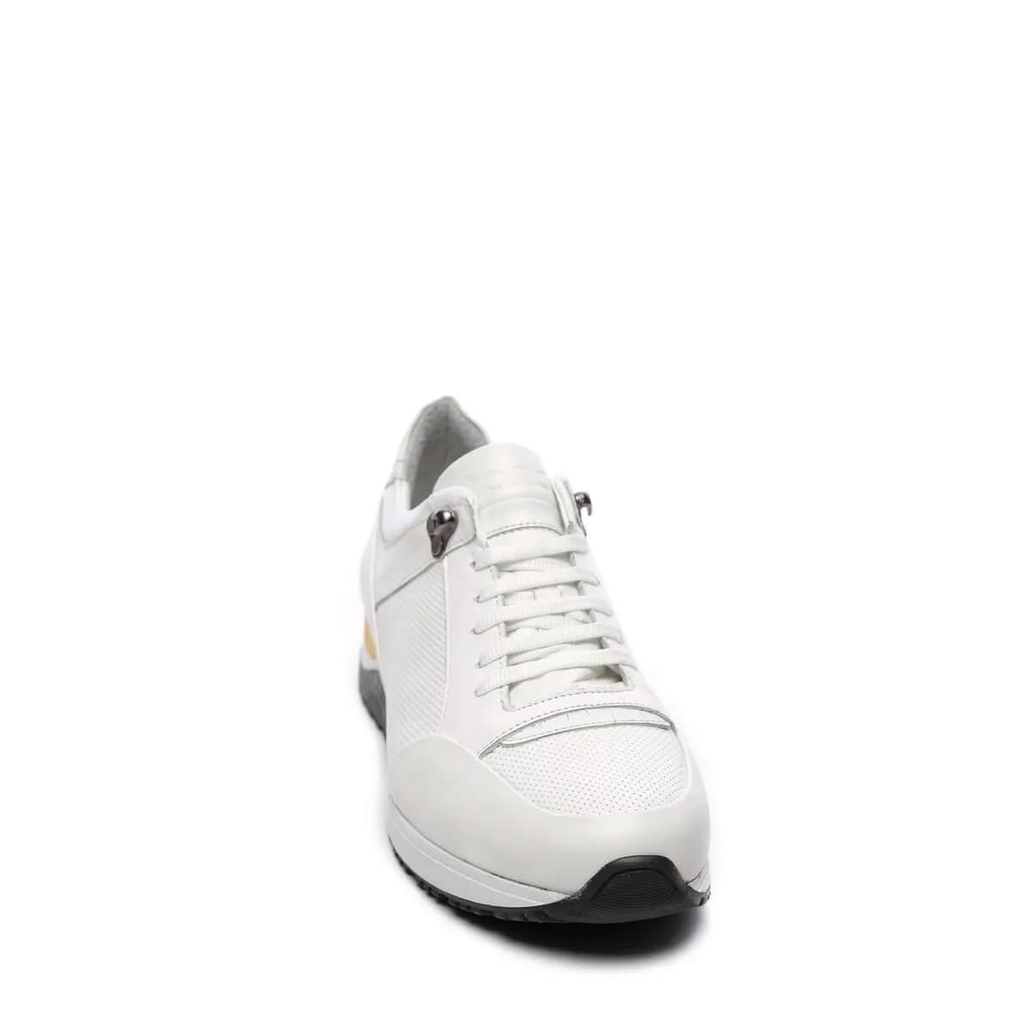 Tamer Tanca Erkek Hakiki Deri Beyaz Sneakers & Spor Ayakkabı