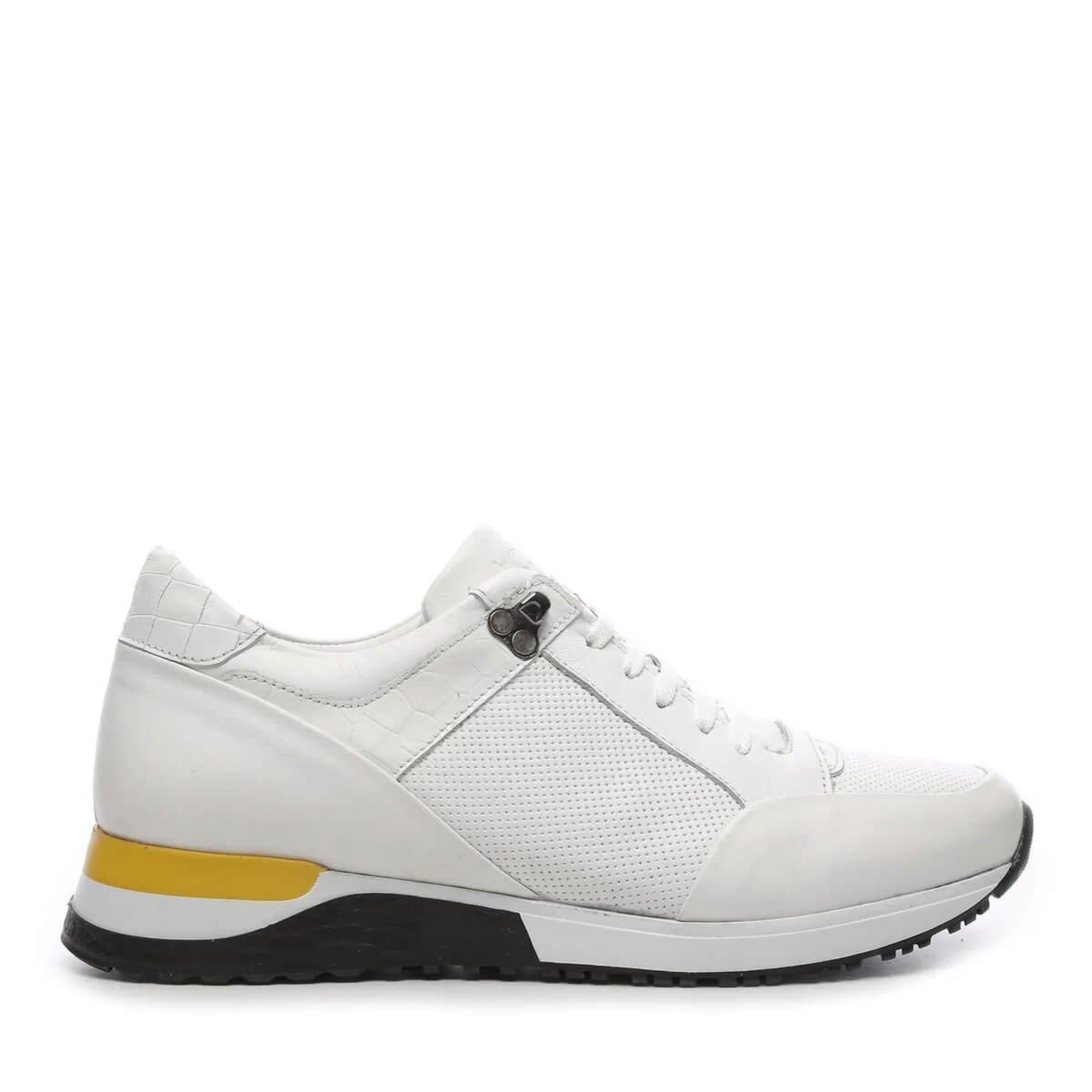 Tamer Tanca Erkek Hakiki Deri Beyaz Sneakers & Spor Ayakkabı