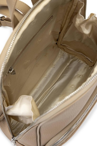  Tamer Tanca Kadın Vegan Vizon Floter Sırt Çantası