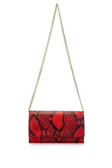  Tamer Tanca Kadın Hakiki Deri Kırmızı Omuz Çanta