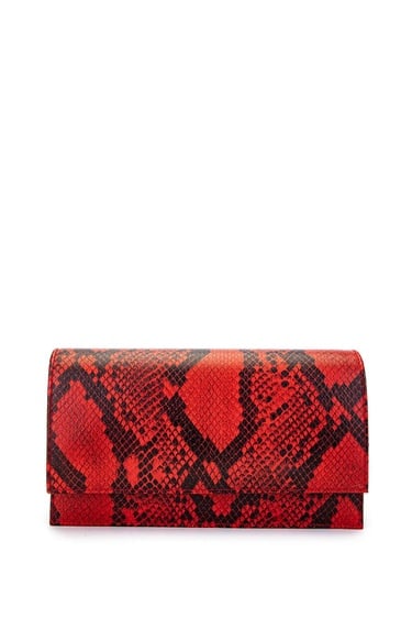  Tamer Tanca Kadın Hakiki Deri Kırmızı Omuz Çanta