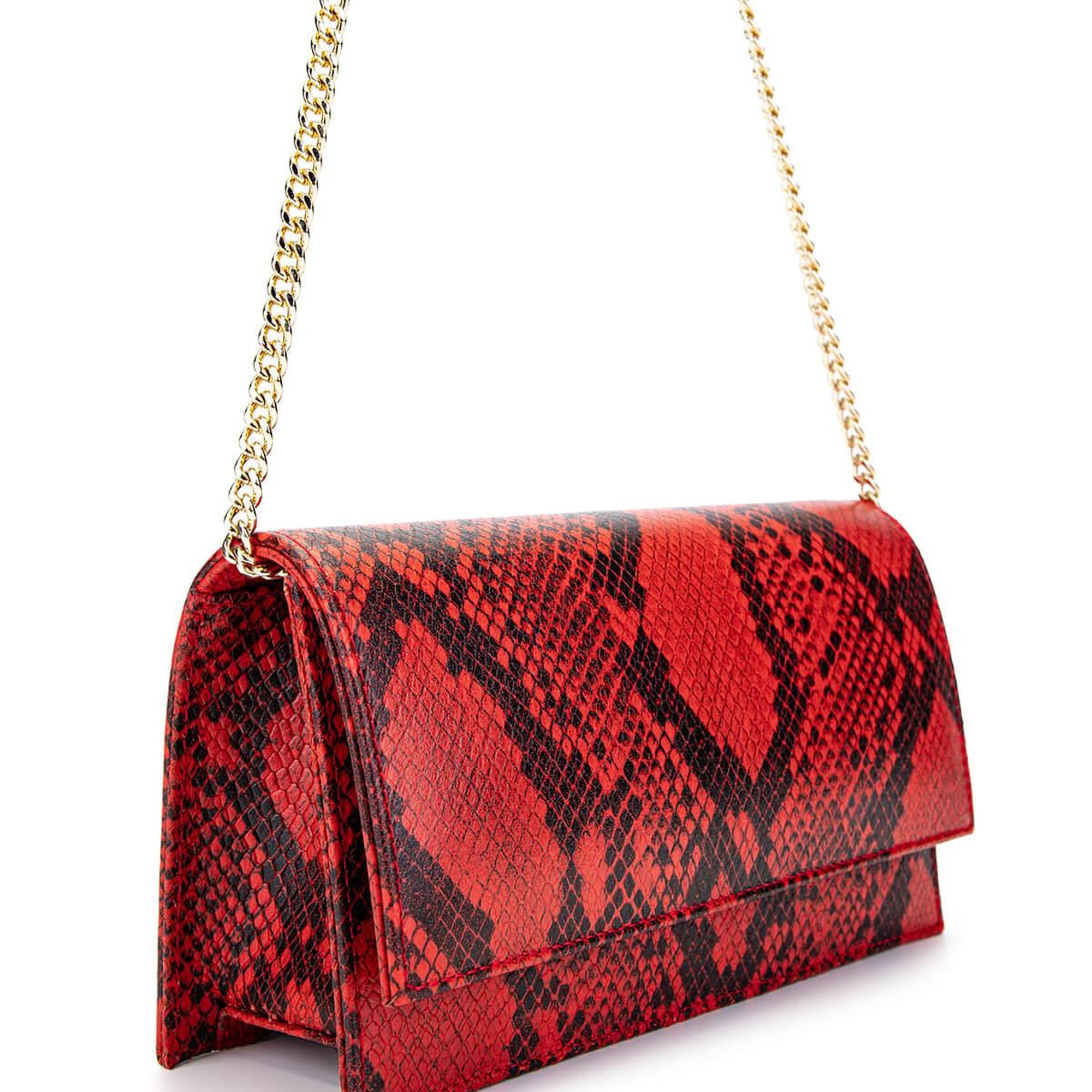 Tamer Tanca Kadın Hakiki Deri Kırmızı Omuz Çanta