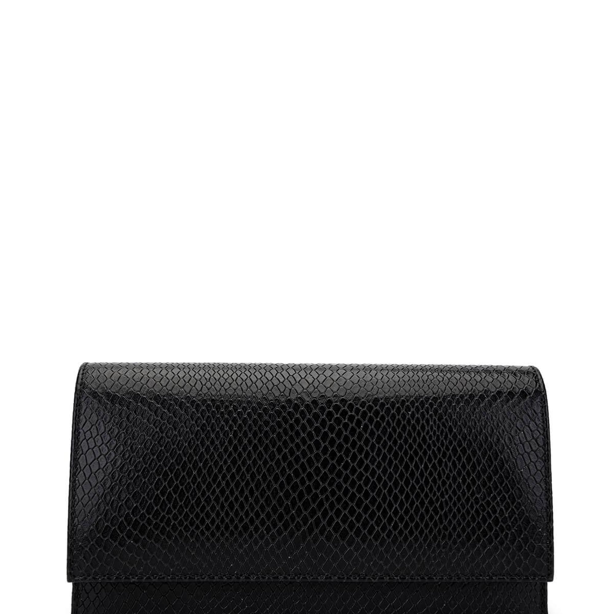 Tamer Tanca Kadın Hakiki Deri Siyah Omuz Çanta