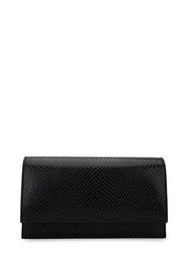  Tamer Tanca Kadın Hakiki Deri Siyah Omuz Çanta