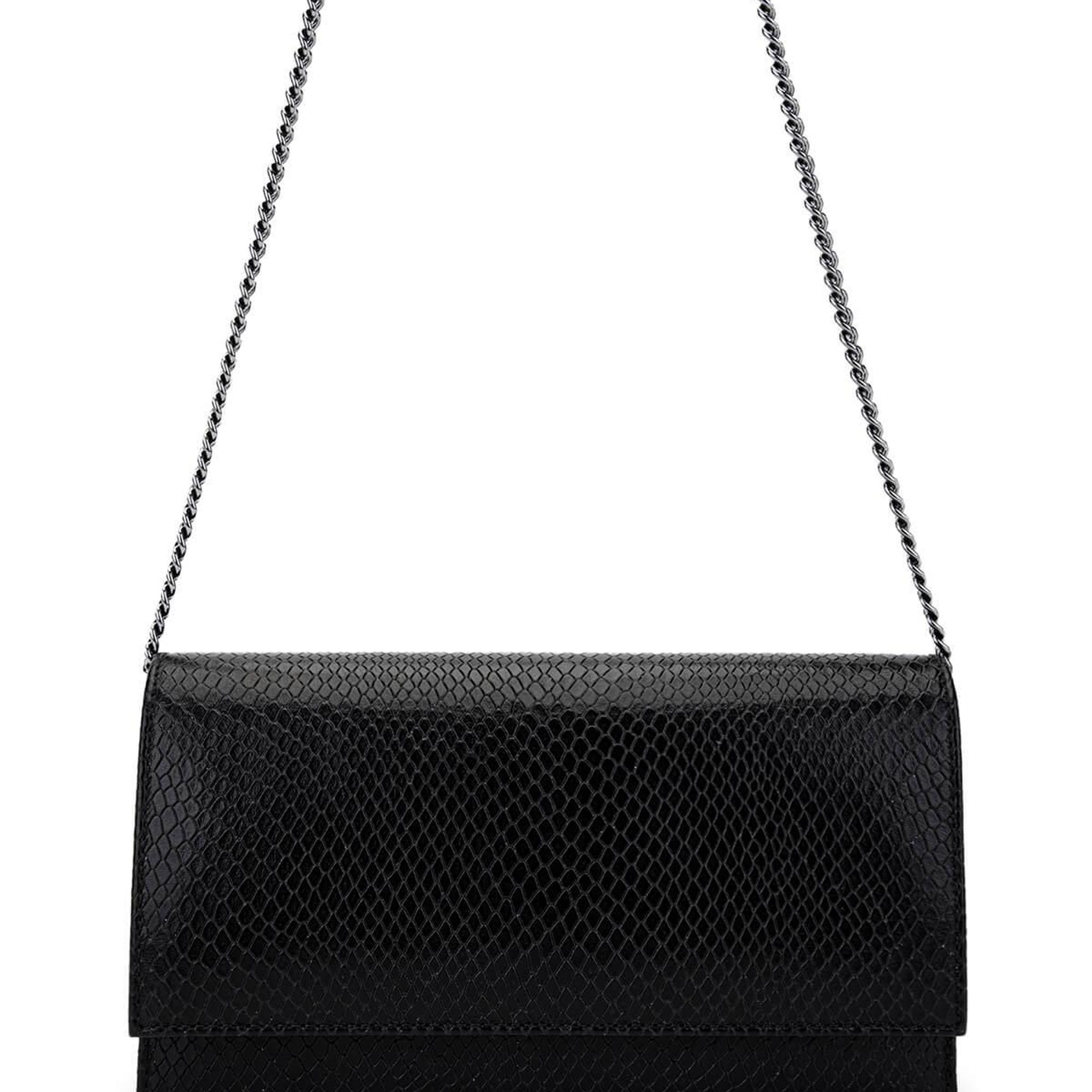 Tamer Tanca Kadın Hakiki Deri Siyah Omuz Çanta