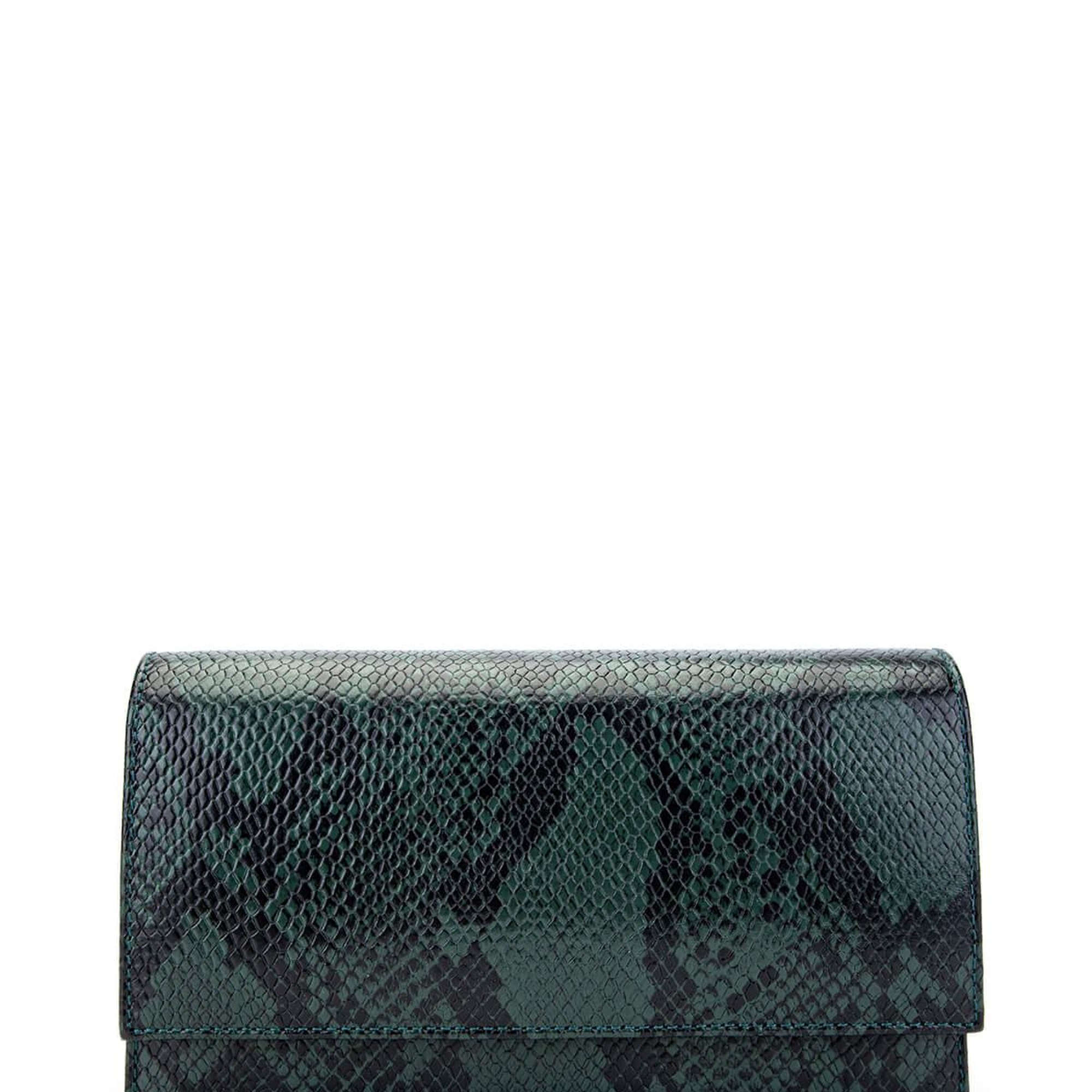 Tamer Tanca Kadın Hakiki Deri Yeşil Omuz Çanta