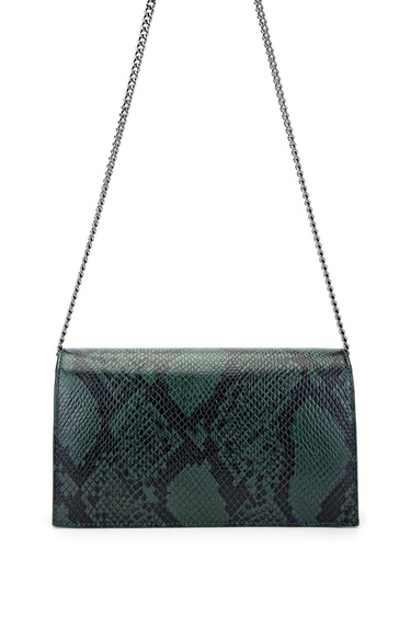  Tamer Tanca Kadın Hakiki Deri Yeşil Omuz Çanta