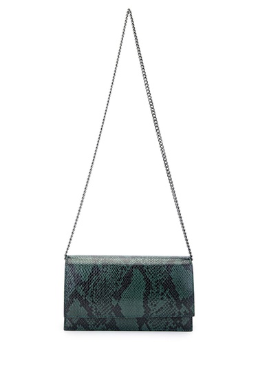  Tamer Tanca Kadın Hakiki Deri Yeşil Omuz Çanta