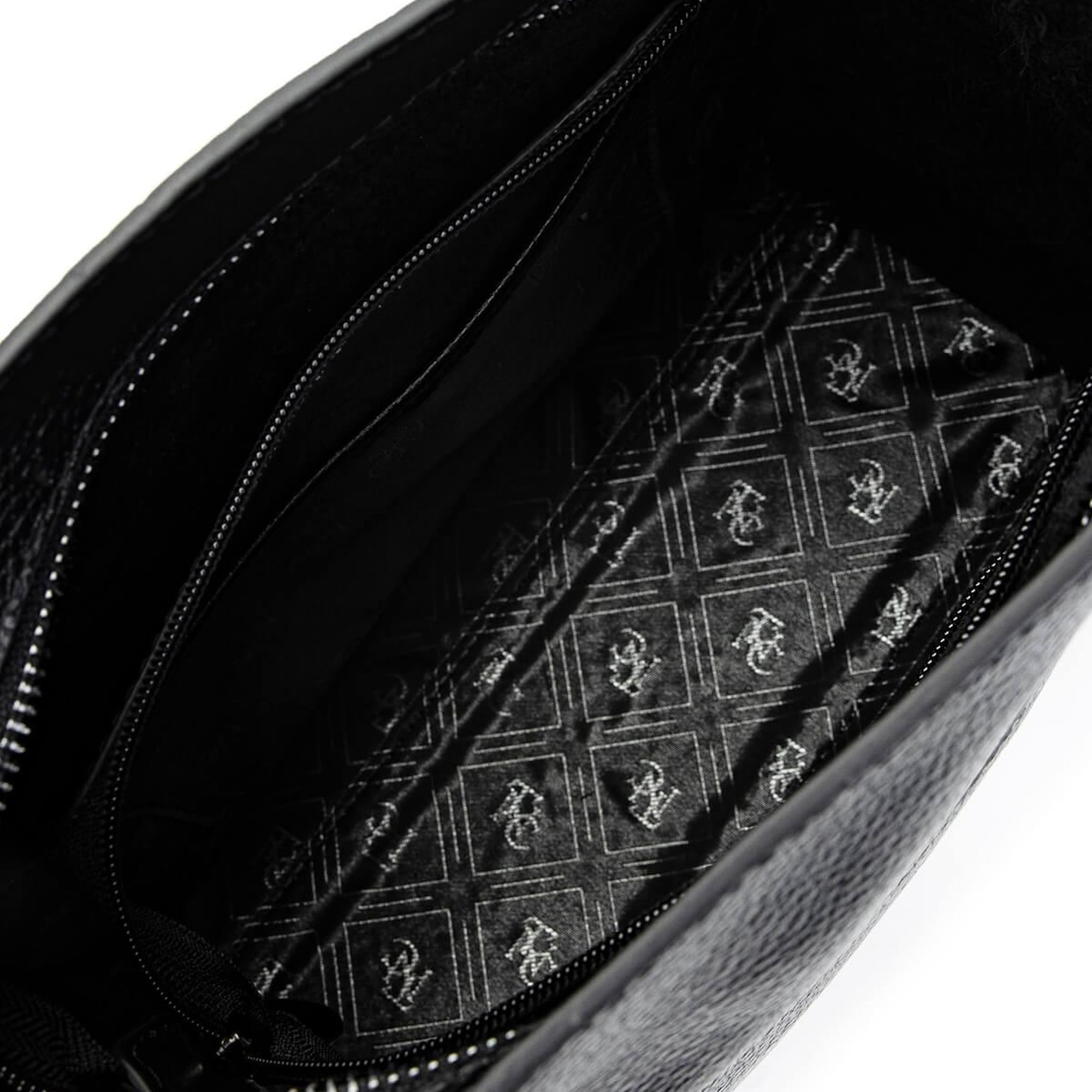 Tamer Tanca Kadın Hakiki Deri Siyah Floter Omuz Çanta