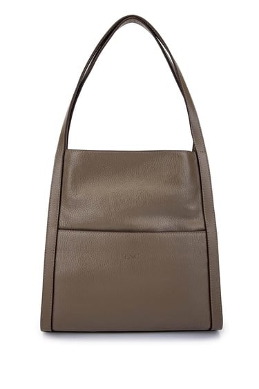  Tamer Tanca Kadın Hakiki Deri Vizon Floter Omuz Çanta