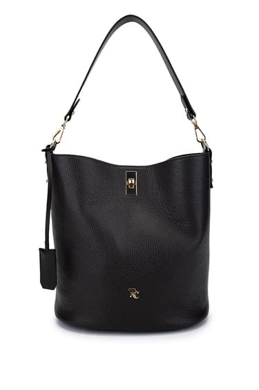  Tamer Tanca Kadın Hakiki Deri Kahverengi Omuz Çanta