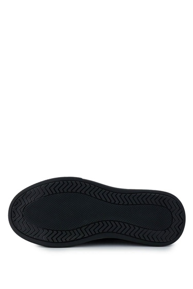  Tamer Tanca Erkek Hakiki Deri Siyah Sneakers & Spor Ayakkabı