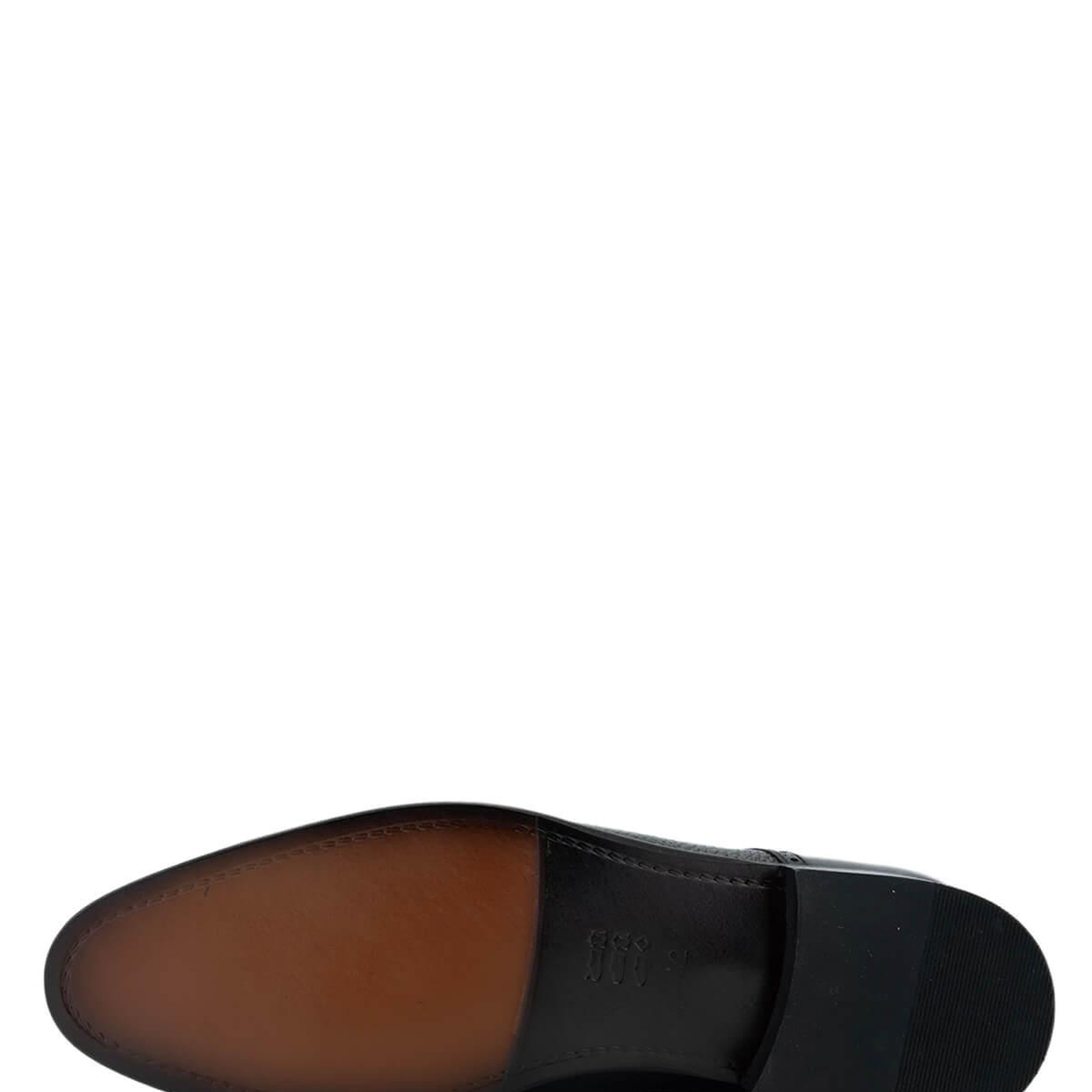 Tamer Tanca Erkek Hakiki Deri Siyah Klasik Ayakkabı