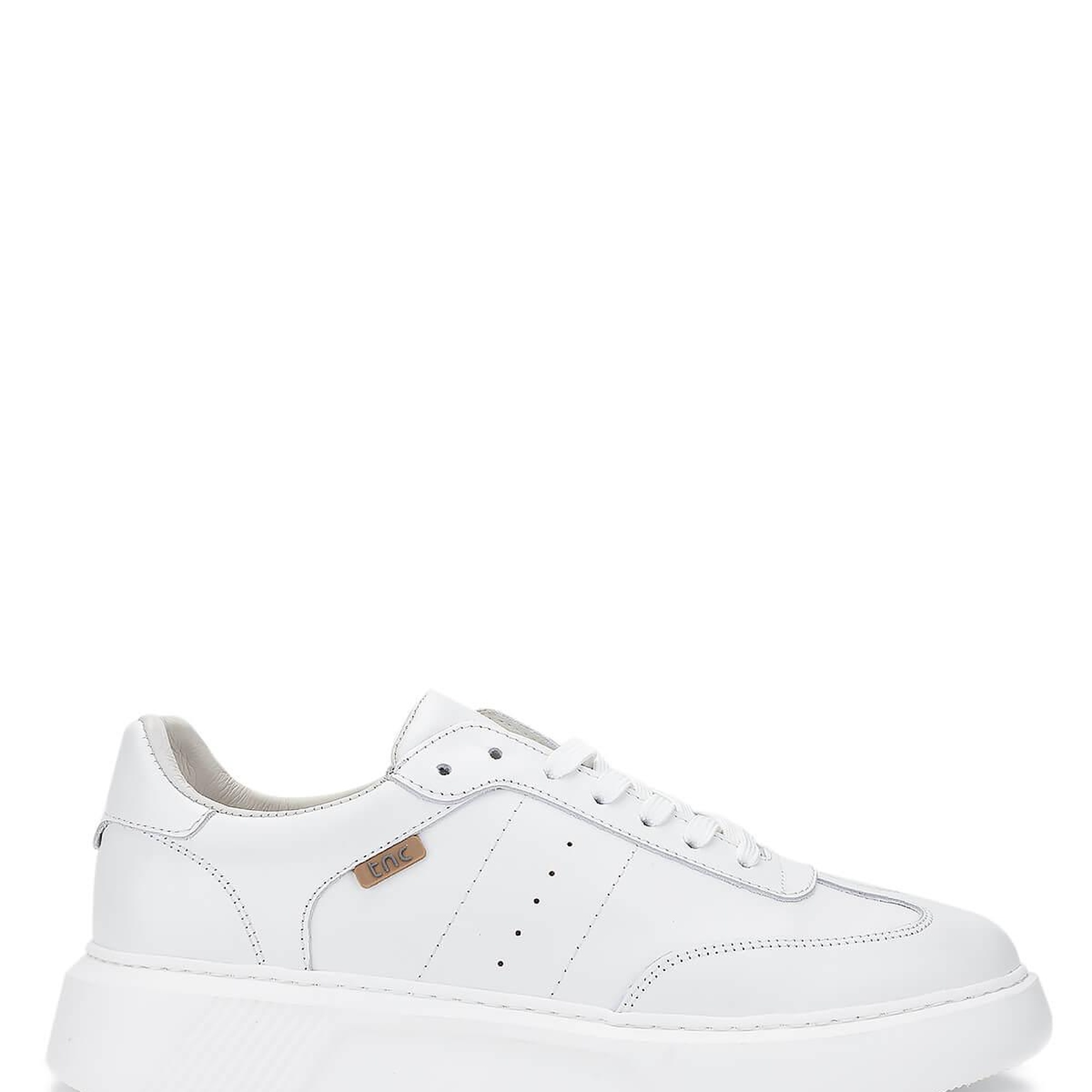 Tamer Tanca Erkek Hakiki Deri Beyaz Sneakers & Spor Ayakkabı