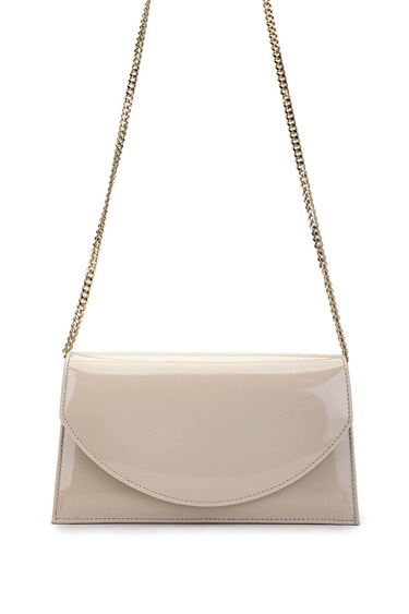  Tamer Tanca Kadın Vegan Bej Rugan Omuz Çanta