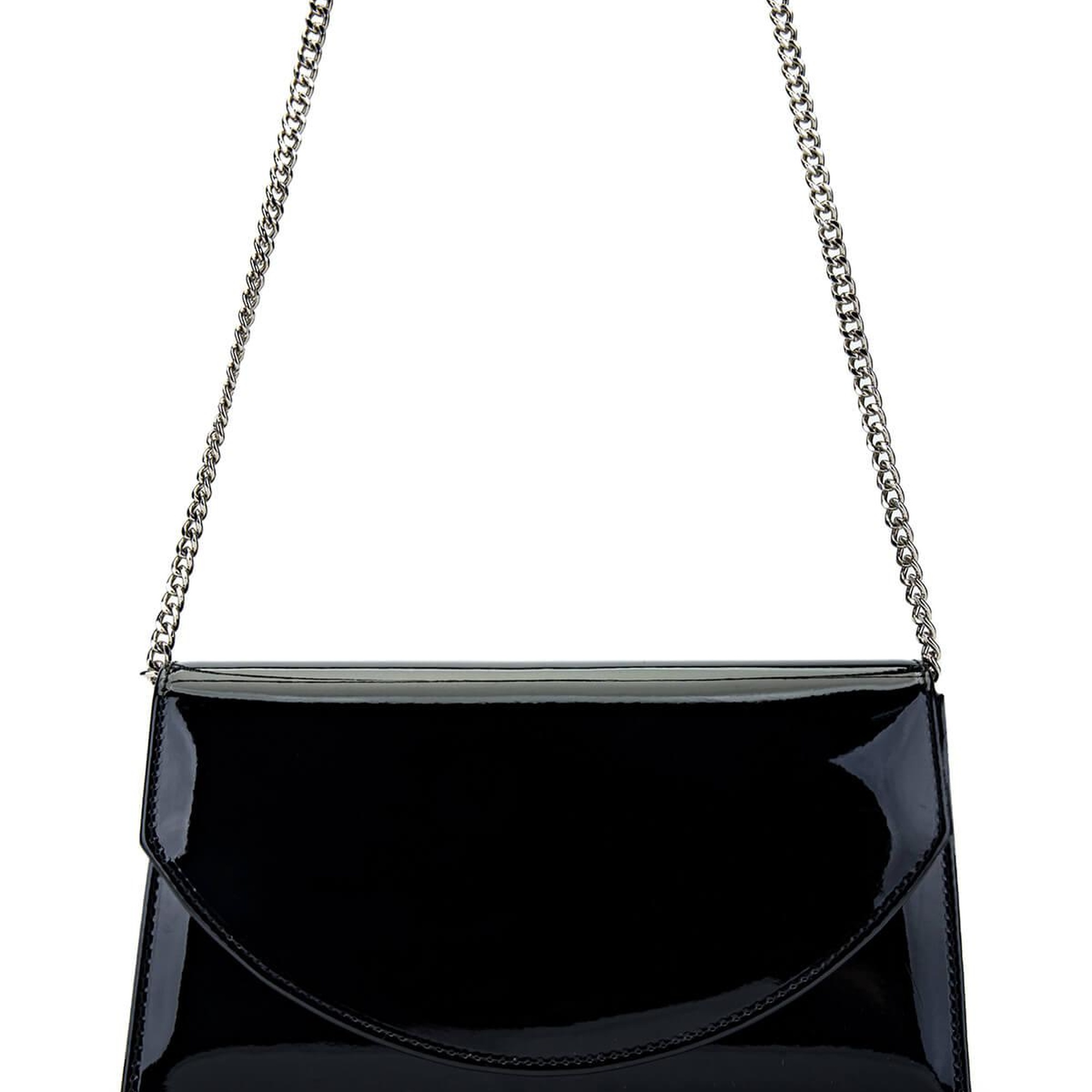 Tamer Tanca Kadın Vegan Siyah Rugan Omuz Çanta