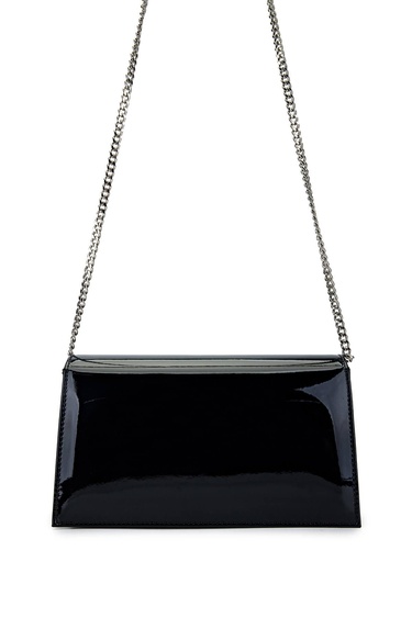  Tamer Tanca Kadın Vegan Siyah Rugan Omuz Çanta