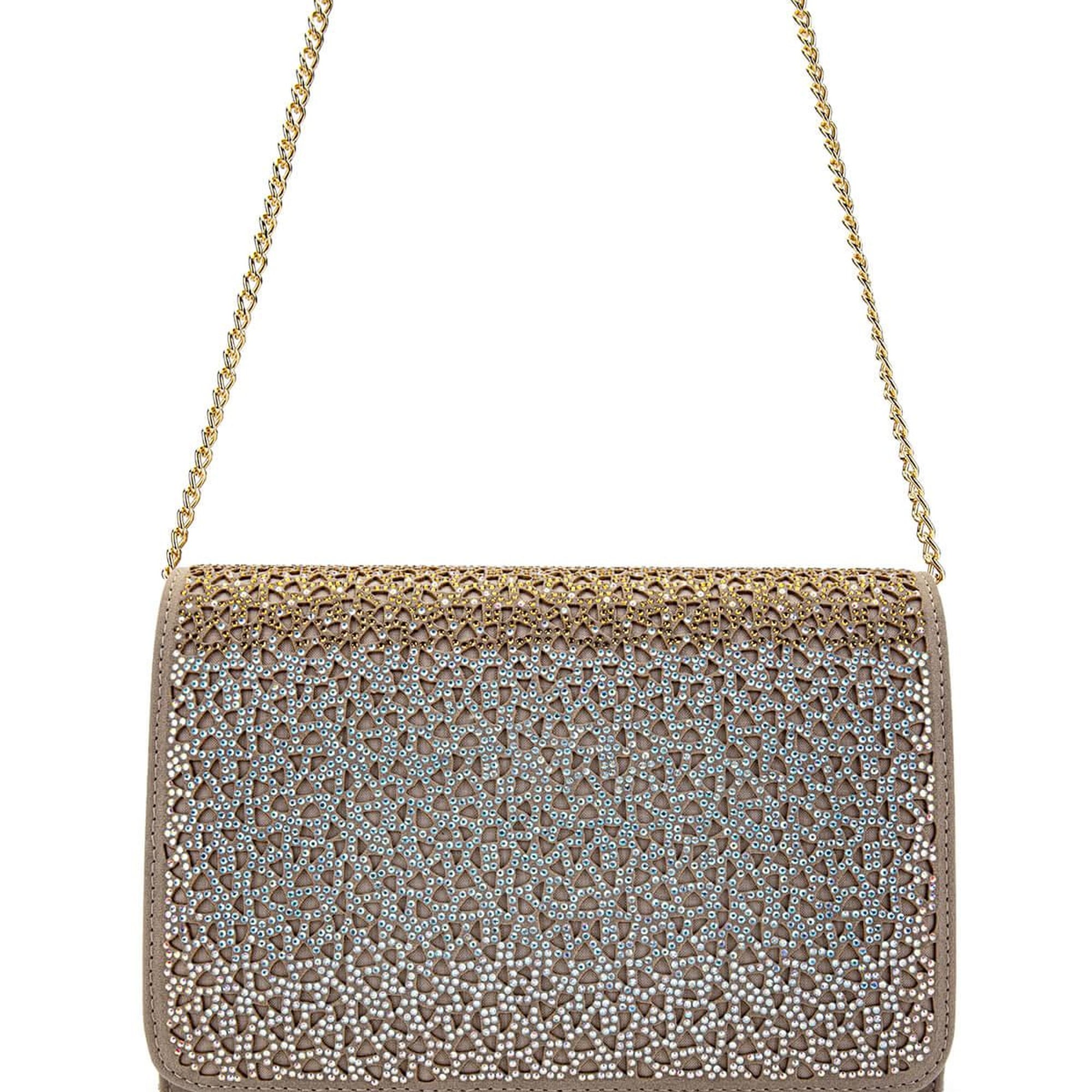 Tamer Tanca Kadın Vegan Bej Süet Omuz Çanta