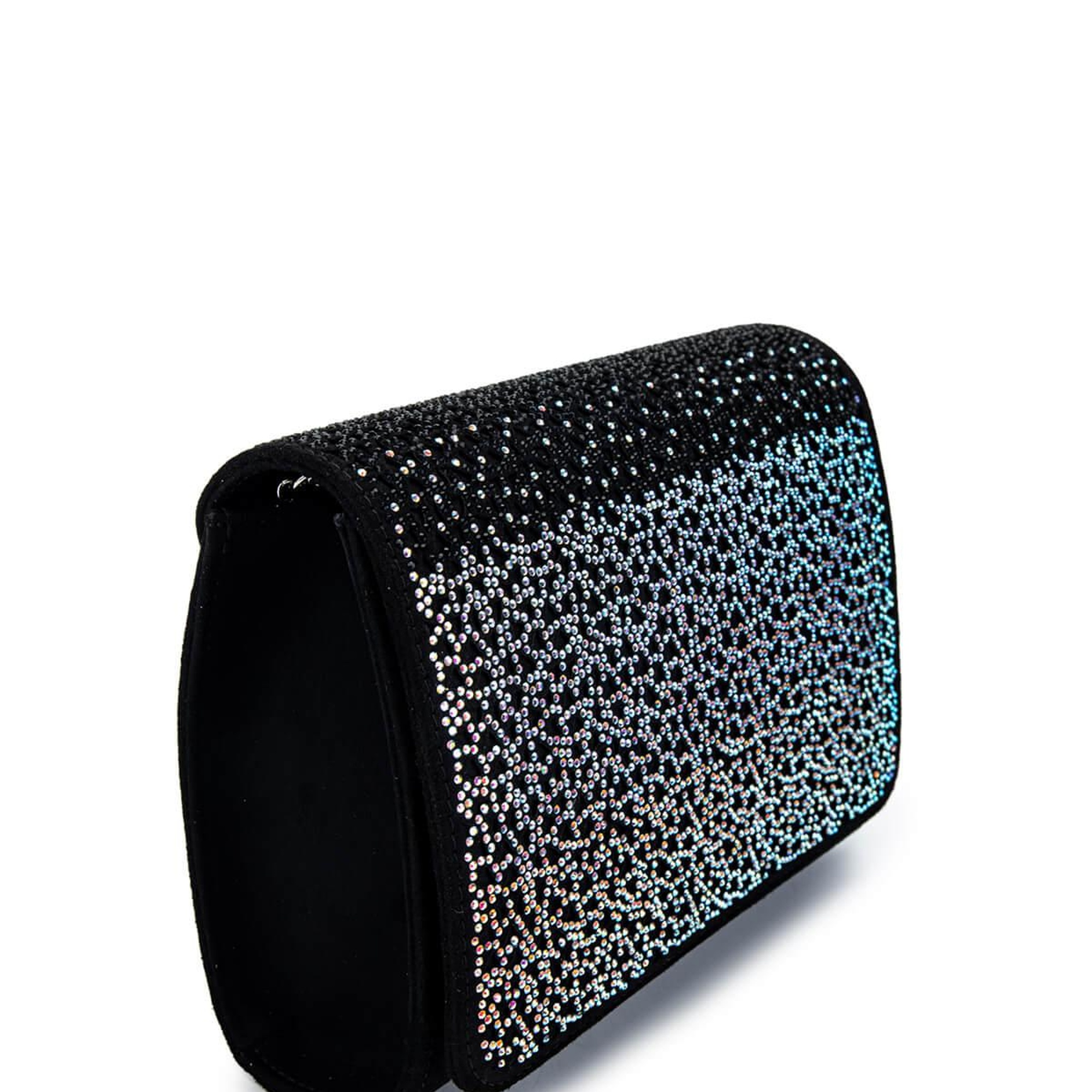 Tamer Tanca Kadın Vegan Siyah Süet Omuz Çanta