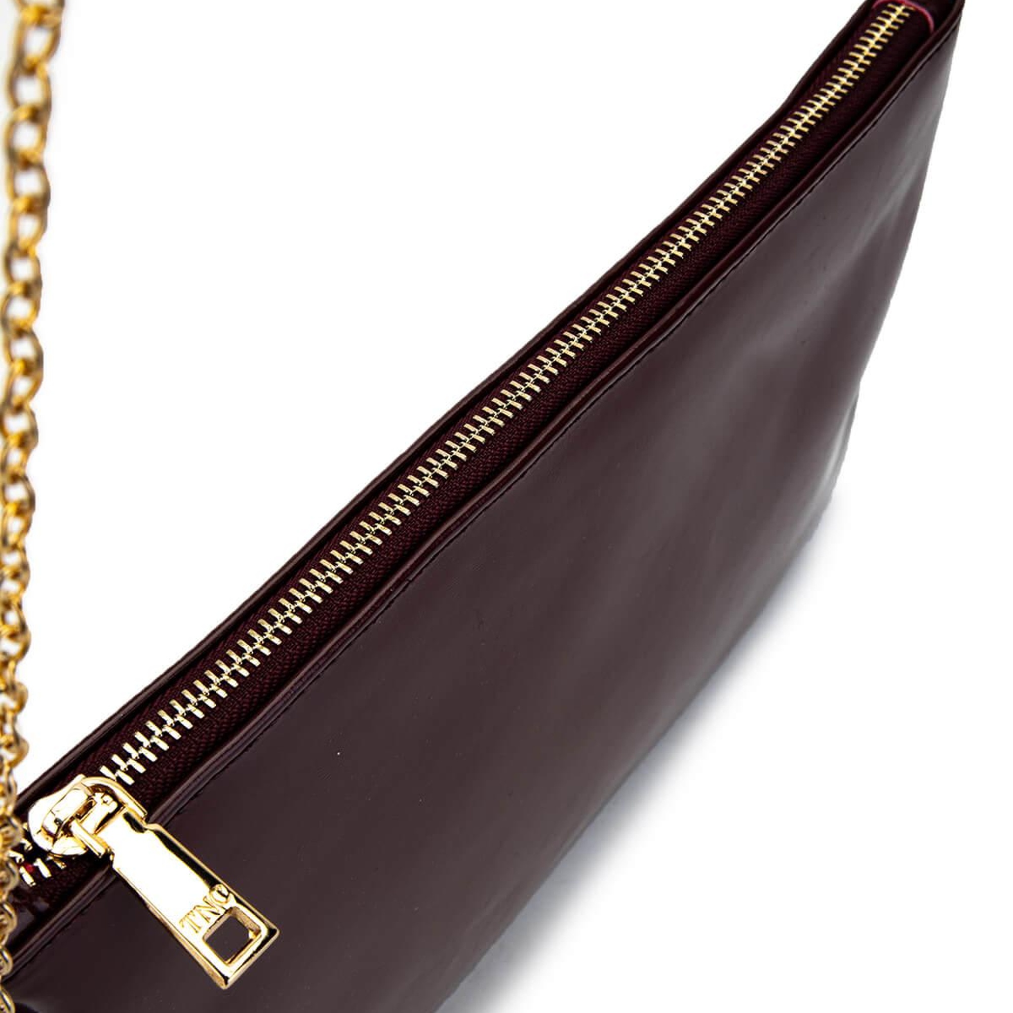 Tamer Tanca Kadın Vegan Bordo Rugan El Çantası