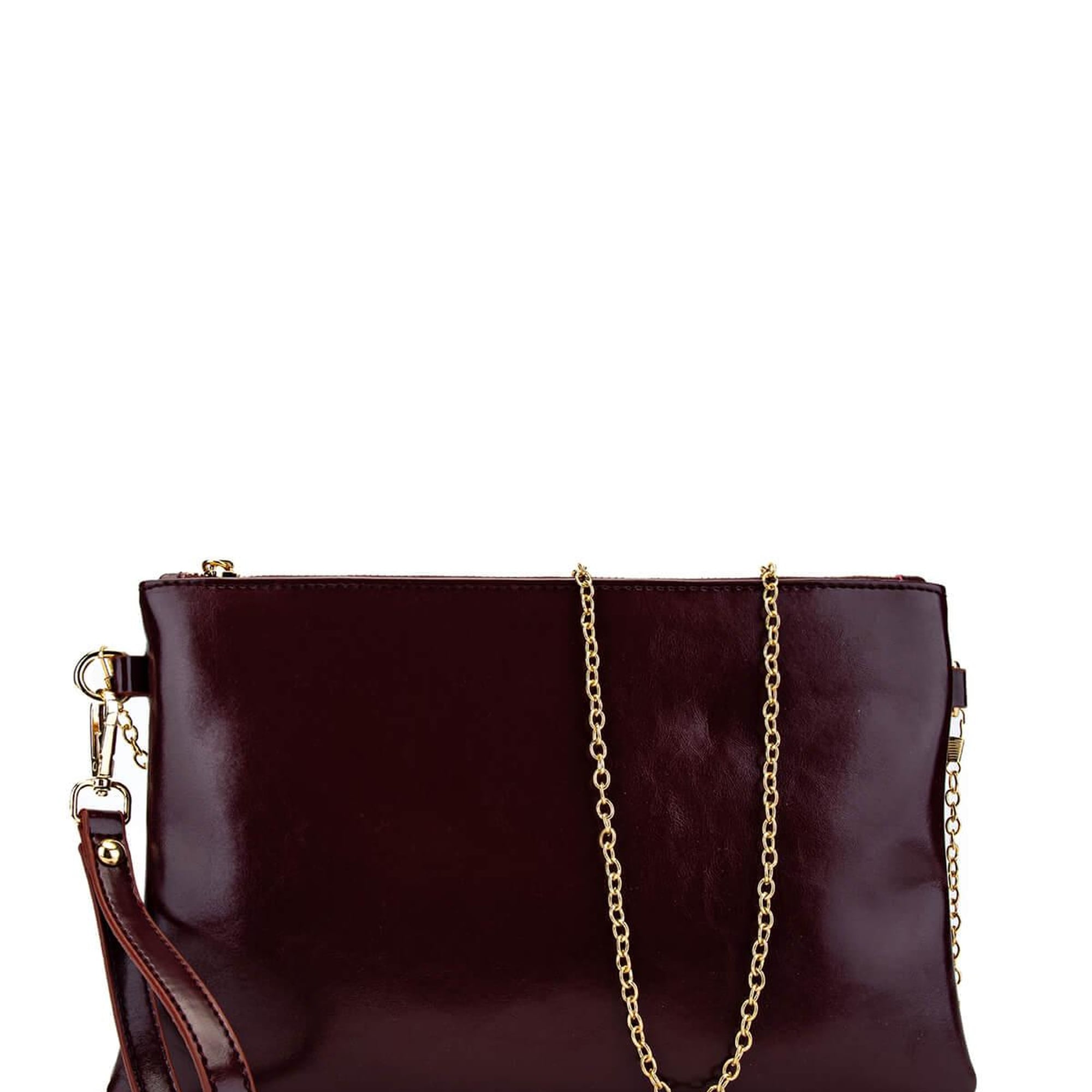 Tamer Tanca Kadın Vegan Bordo Rugan El Çantası