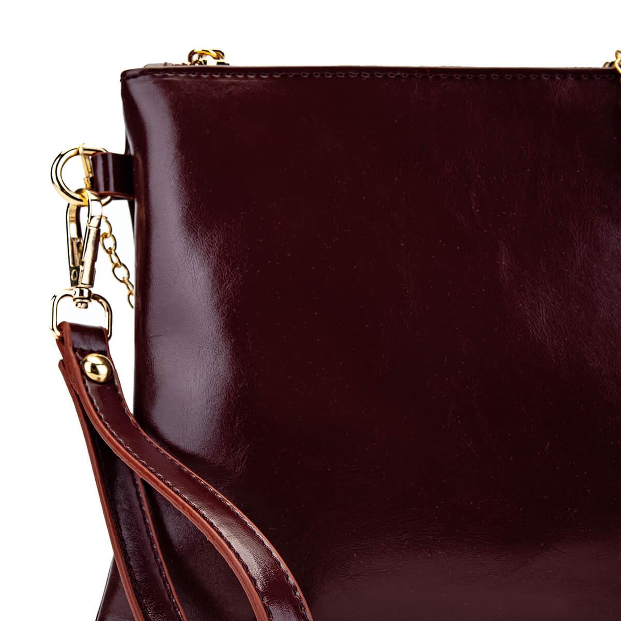 Tamer Tanca Kadın Vegan Bordo Rugan El Çantası