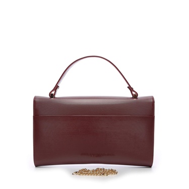  Tamer Tanca Kadın Vegan Bordo El Çantası