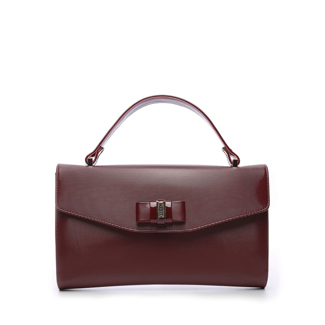  Tamer Tanca Kadın Vegan Bordo El Çantası