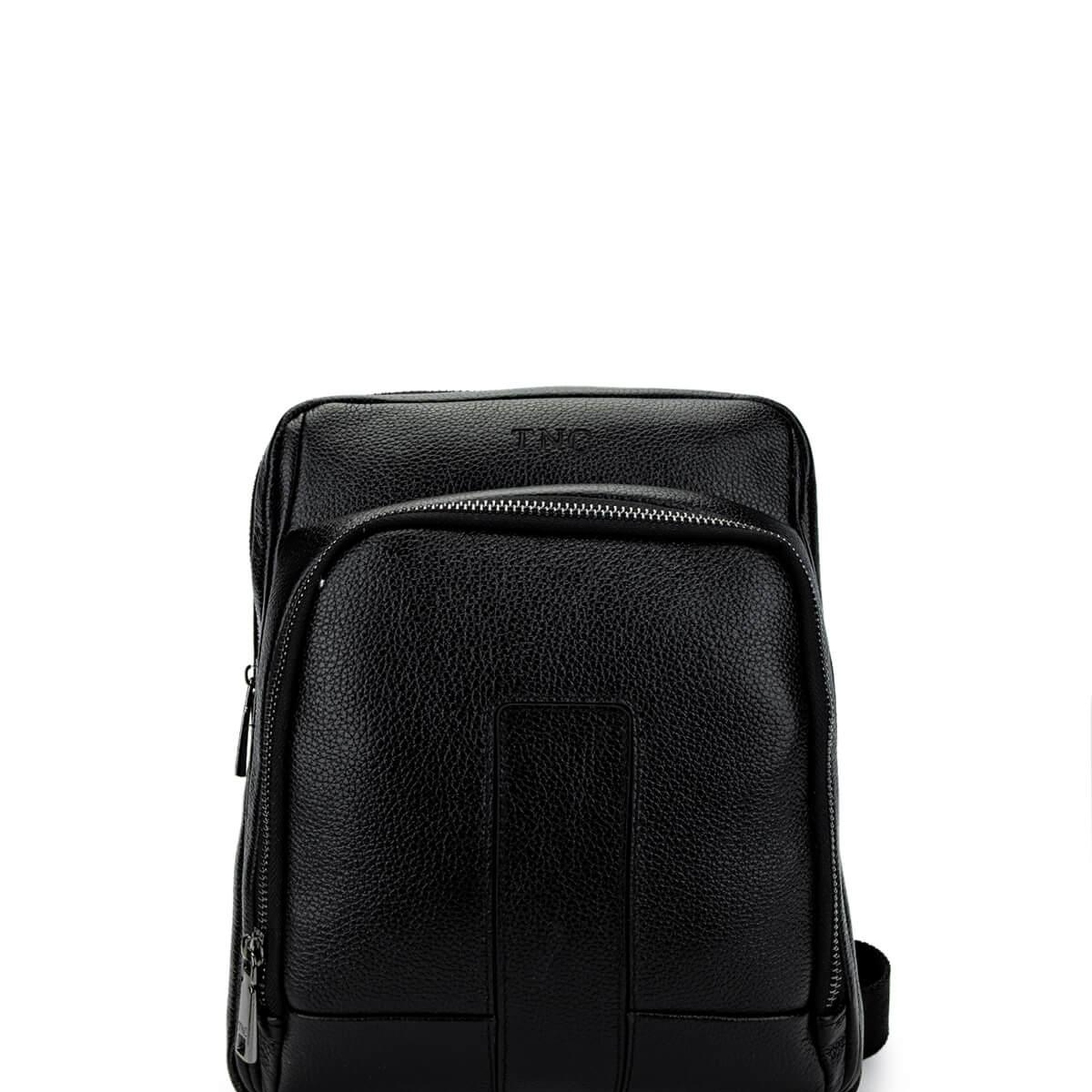 Tamer Tanca Erkek Hakiki Deri Siyah Postacı Çanta