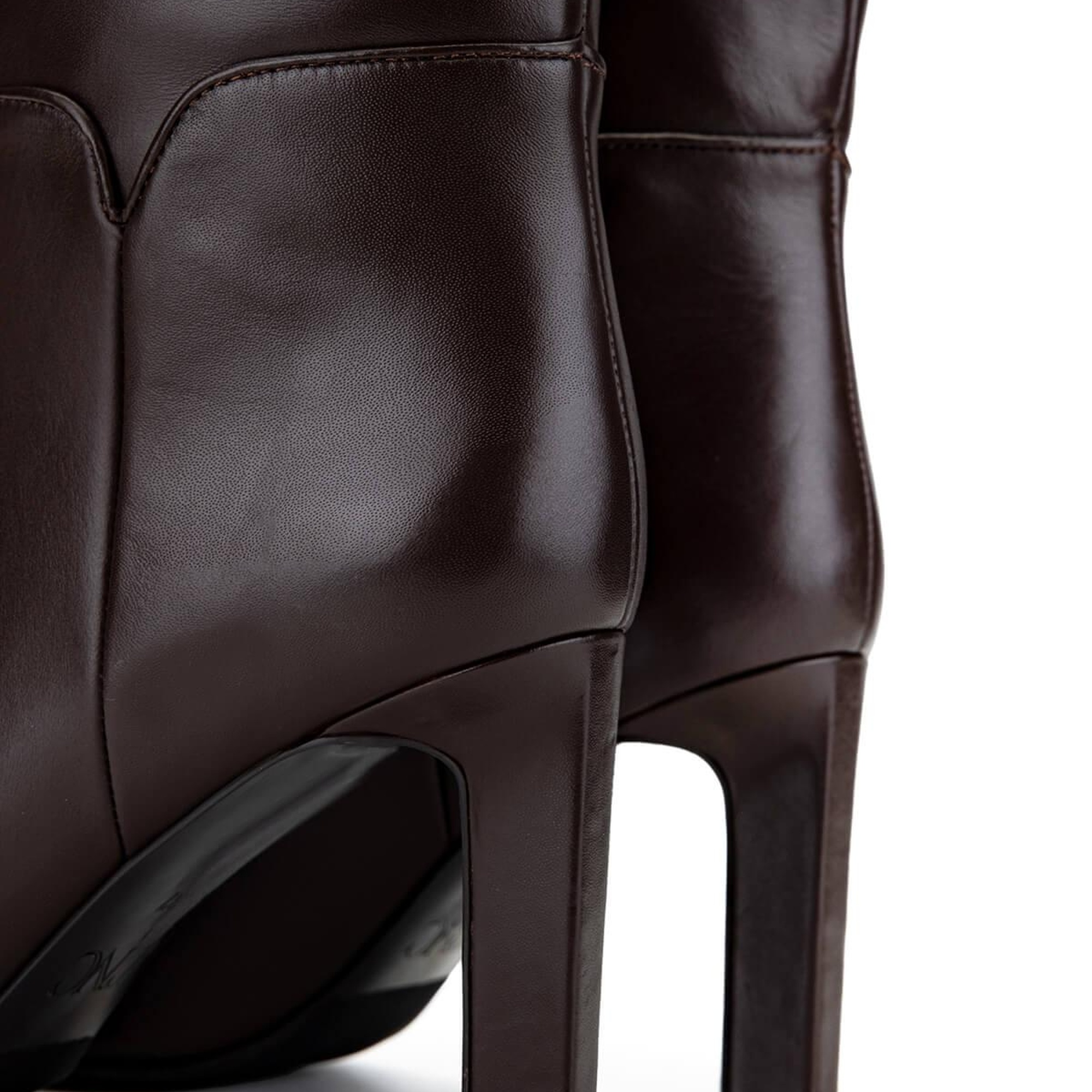 Tamer Tanca Kadın Hakiki Deri Kahverengi Klasik Çizme