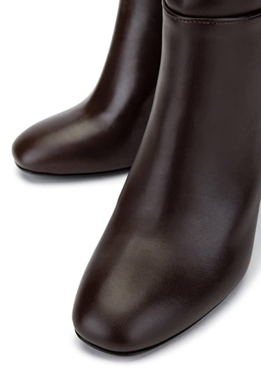  Tamer Tanca Kadın Hakiki Deri Kahverengi Klasik Çizme