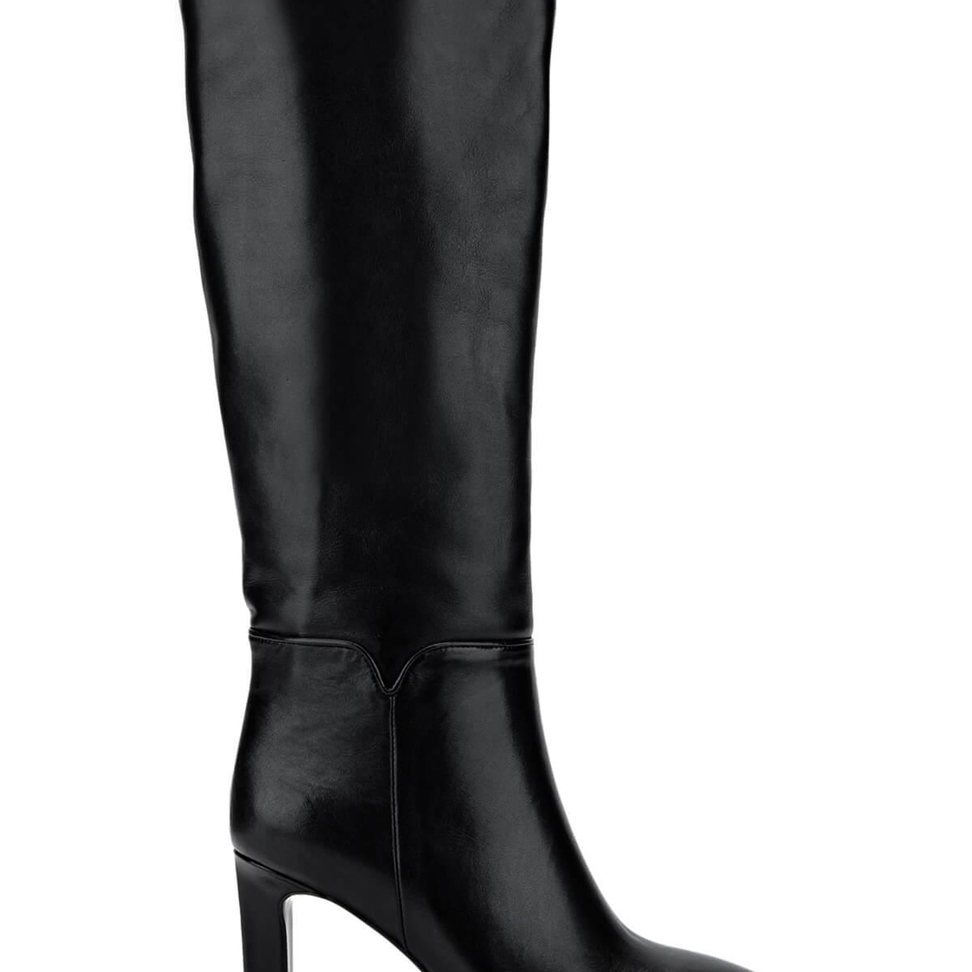 Tamer Tanca Kadın Hakiki Deri Siyah Deri Klasik Çizme