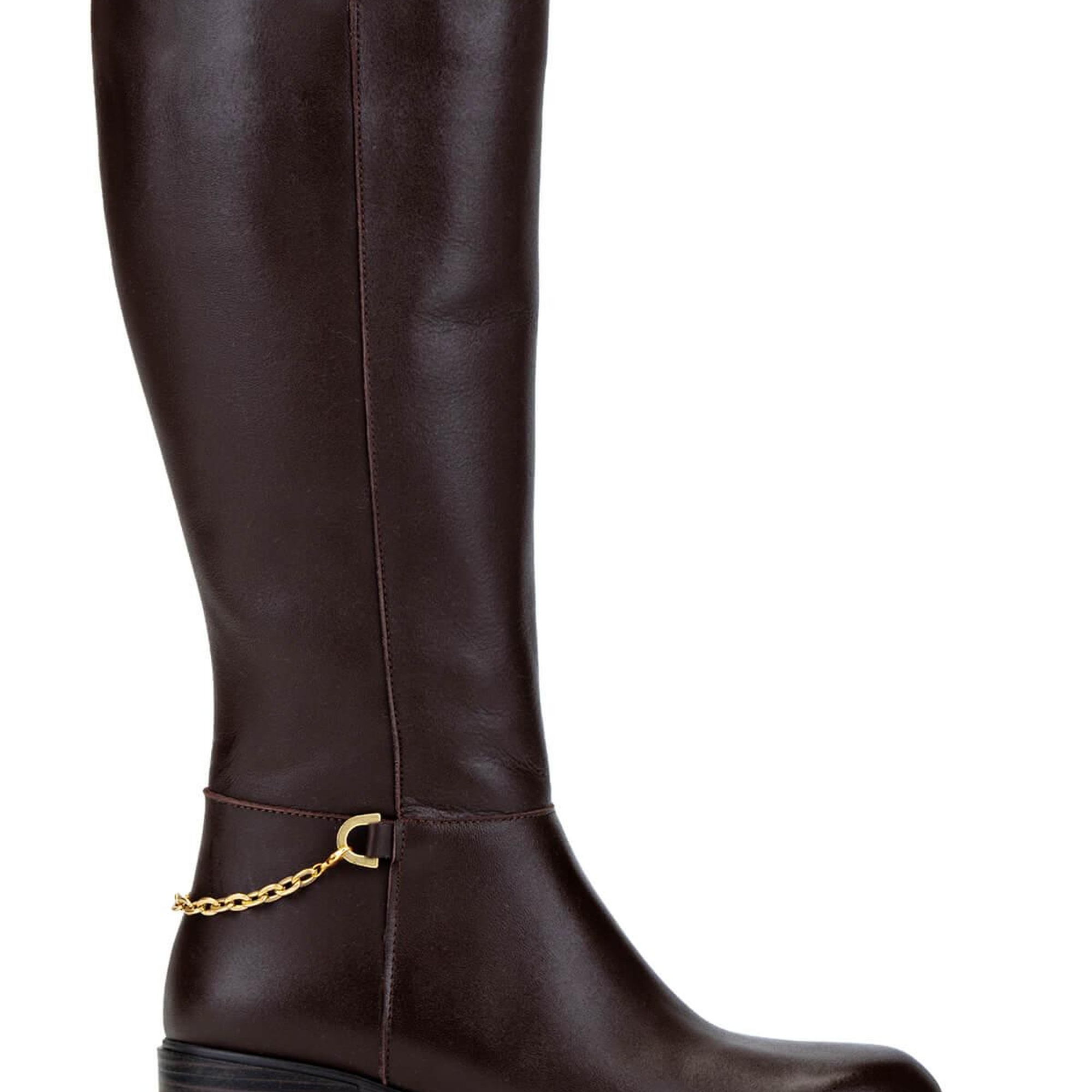 Tamer Tanca Kadın Hakiki Deri Kahverengi Klasik Çizme