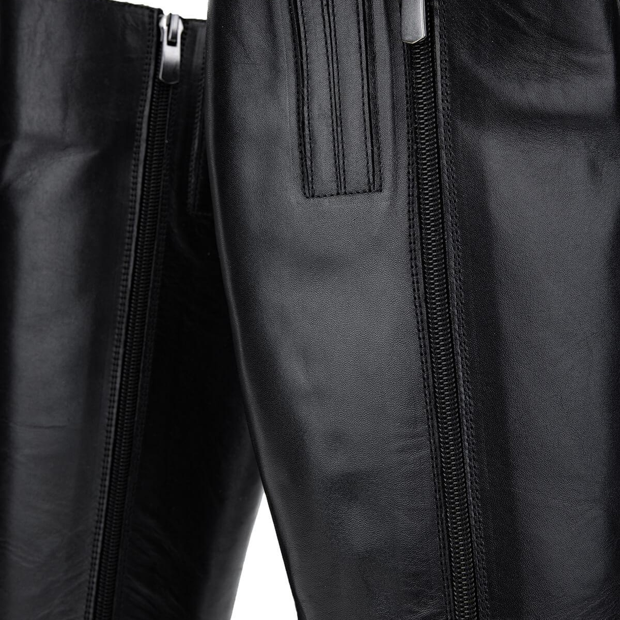 Tamer Tanca Kadın Hakiki Deri Siyah Deri Topuklu Çizme