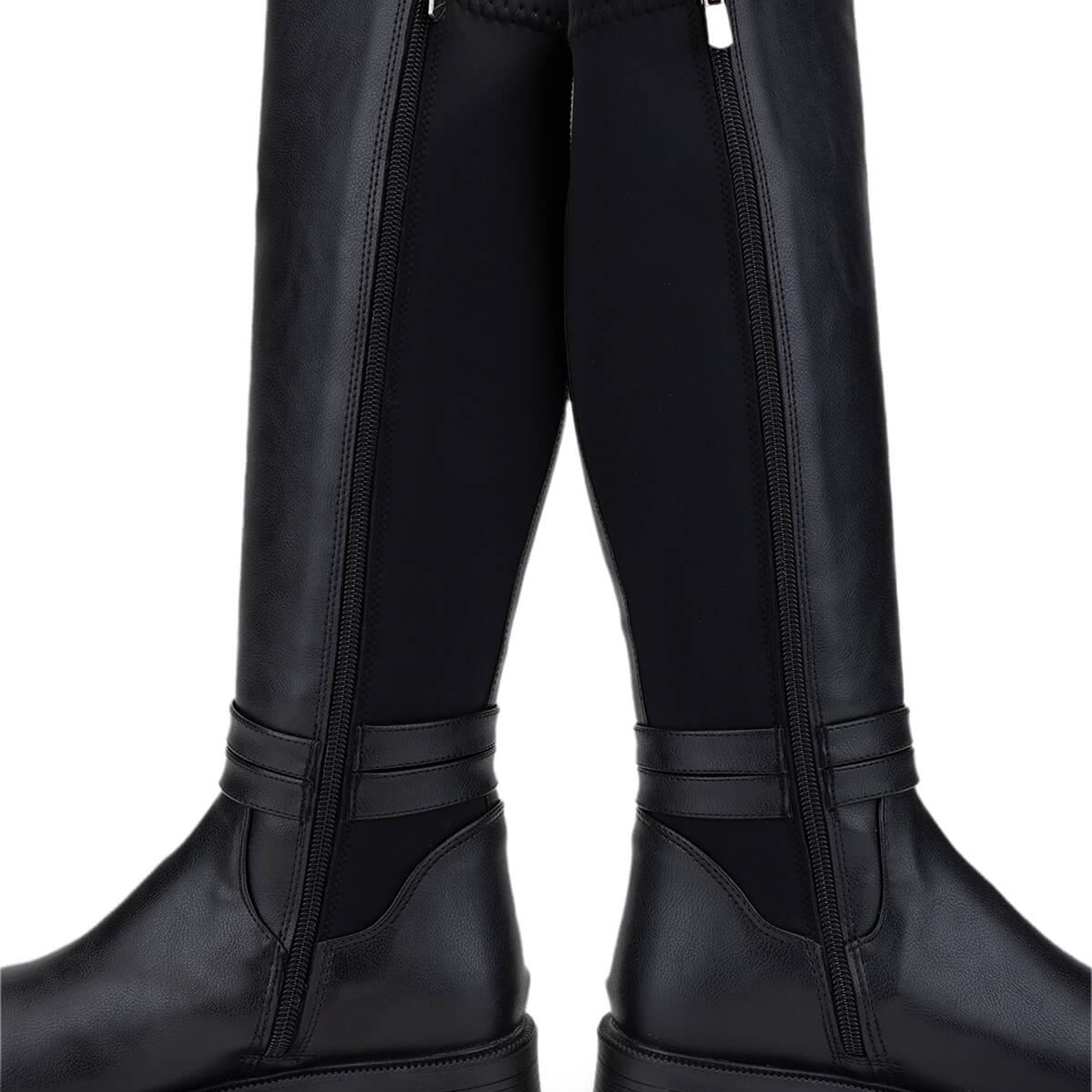 Tamer Tanca Kadın Vegan Siyah Casual Çizme