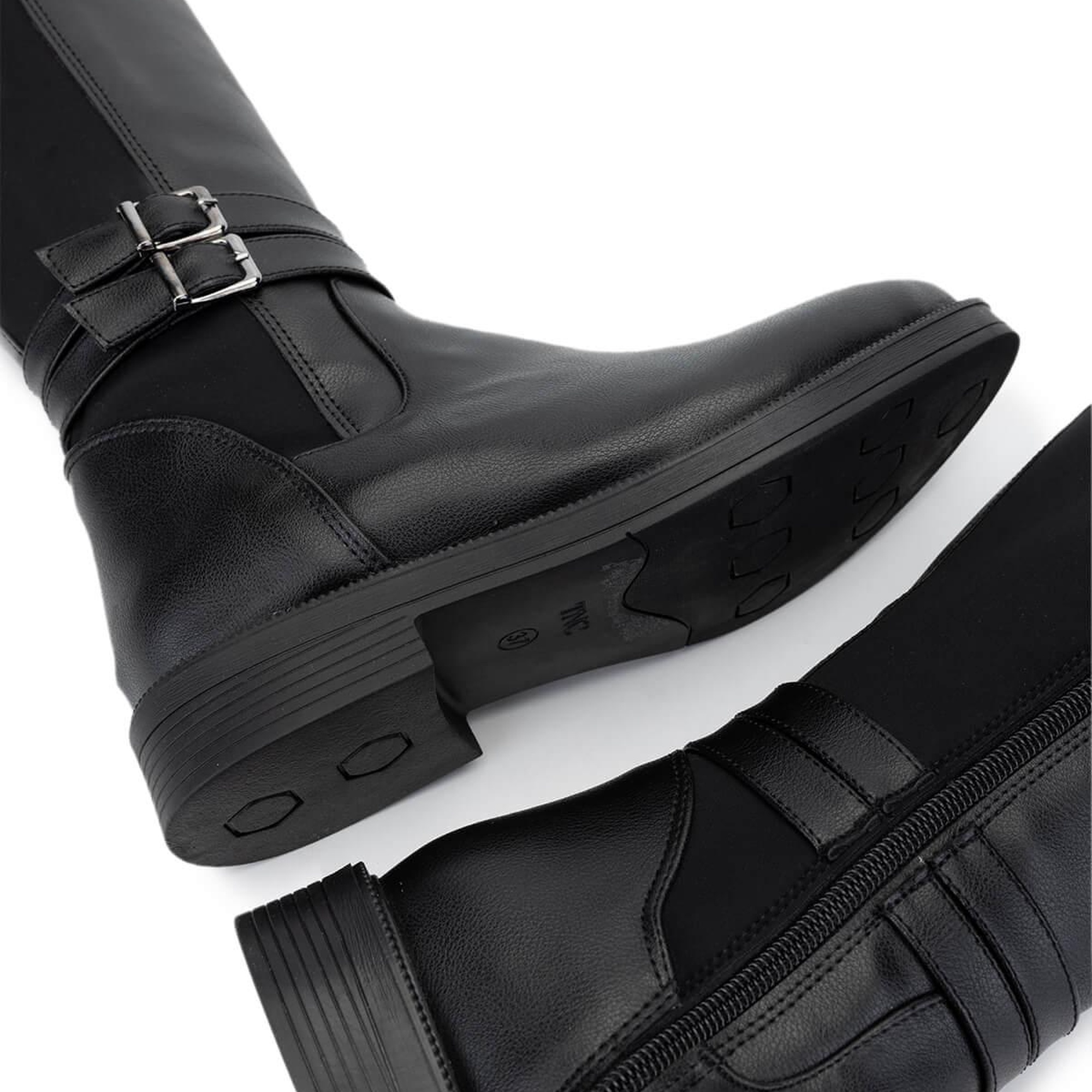 Tamer Tanca Kadın Vegan Siyah Casual Çizme