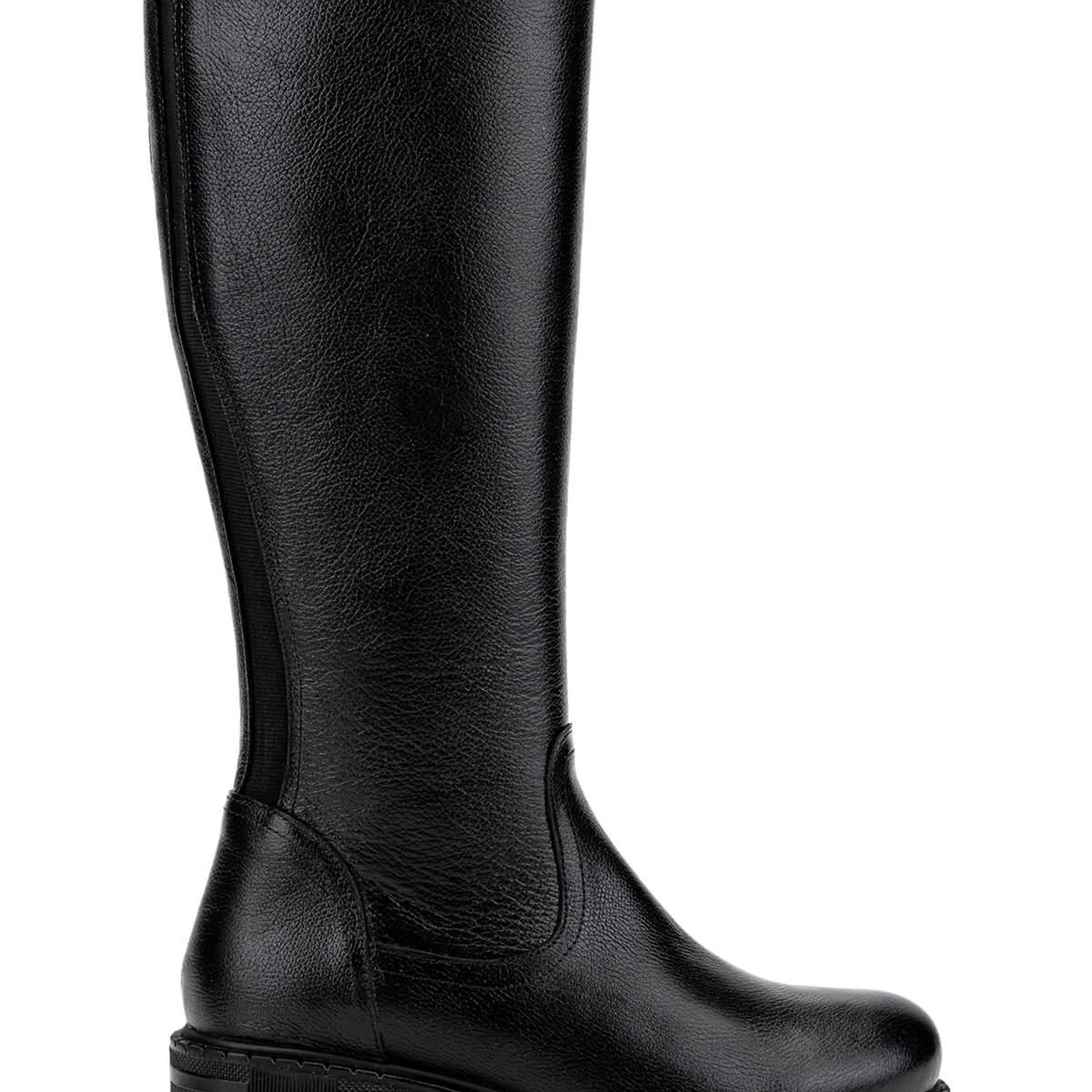 Tamer Tanca Kadın Hakiki Deri Siyah Casual Çizme