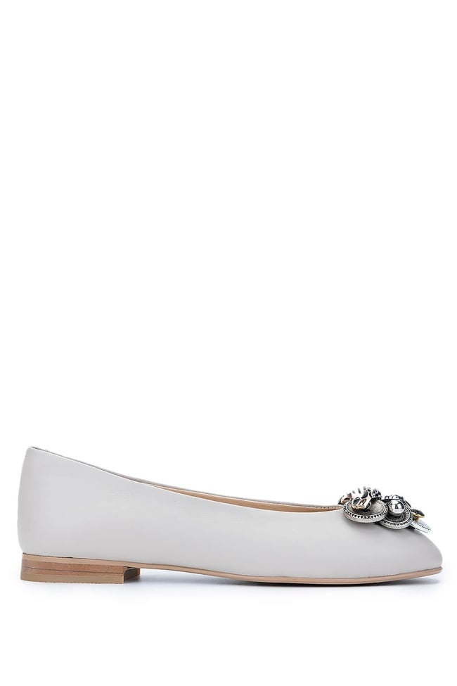  Tamer Tanca Kadın Hakiki Deri Vizon Babet Ayakkabı